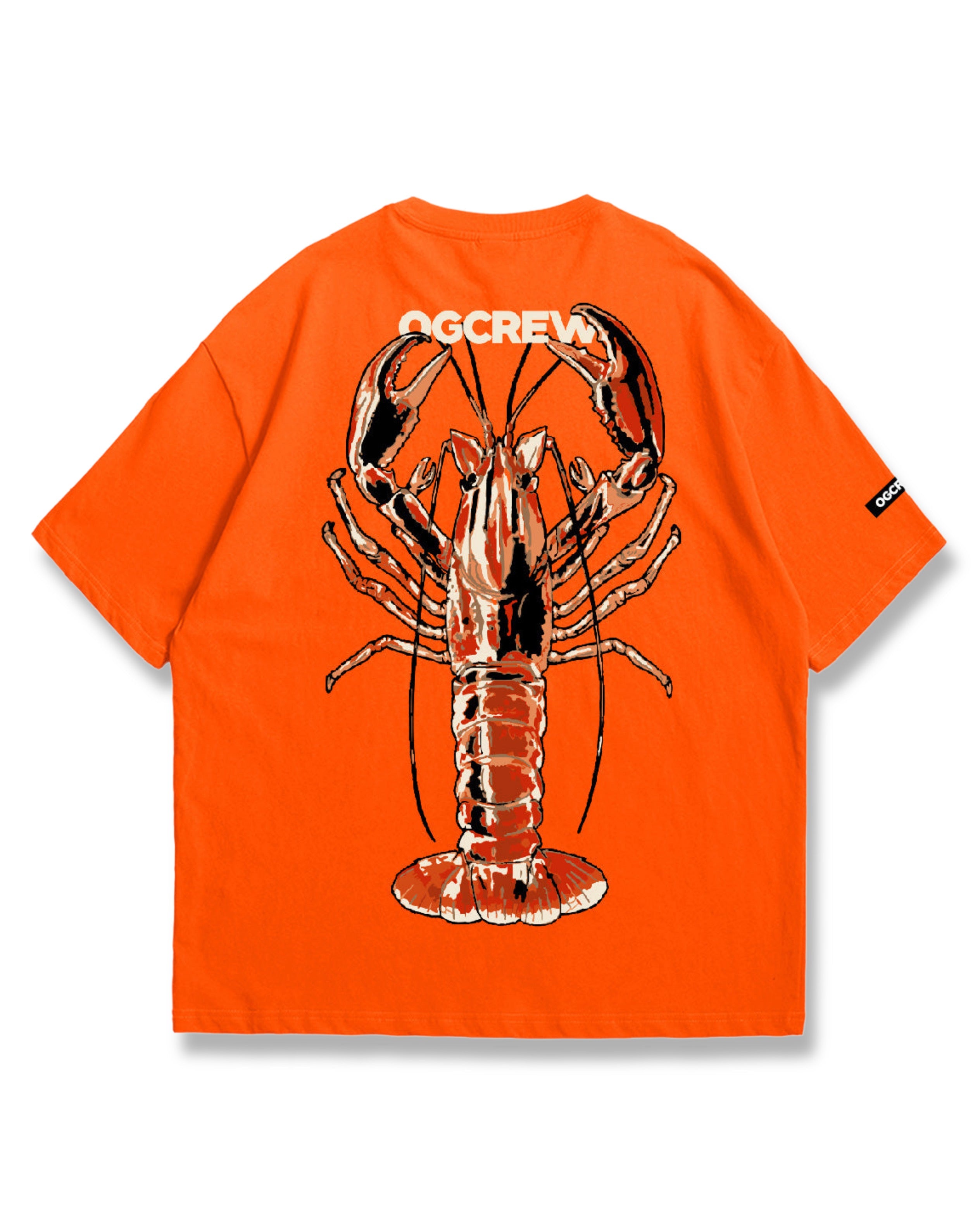 ORANGE LOBSTERS T-SHIRT