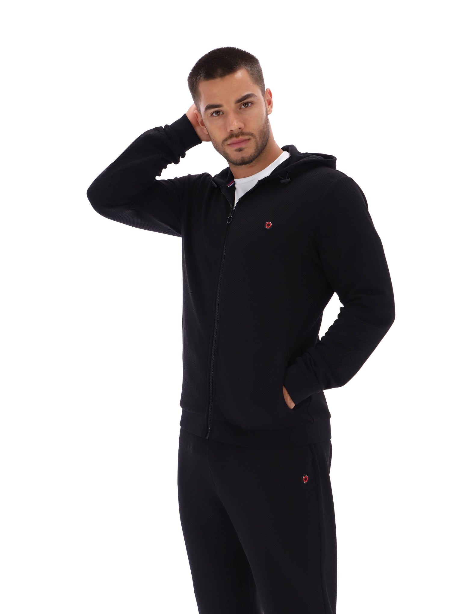 Ted Baker Danny Zipup Piquet Tracksuit Hoodie