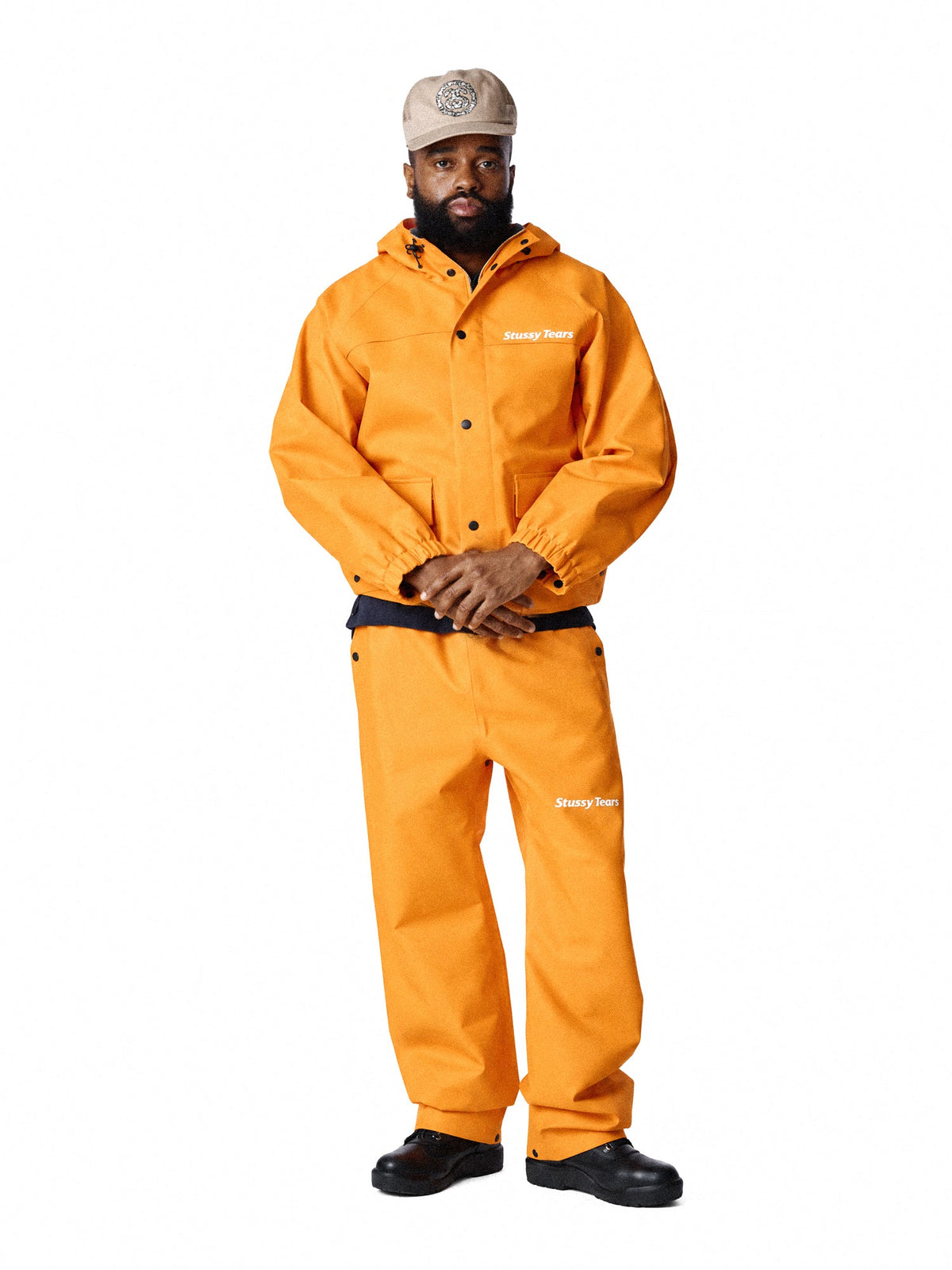 Stüssy Tears Fishing Slicker Pant Orange
