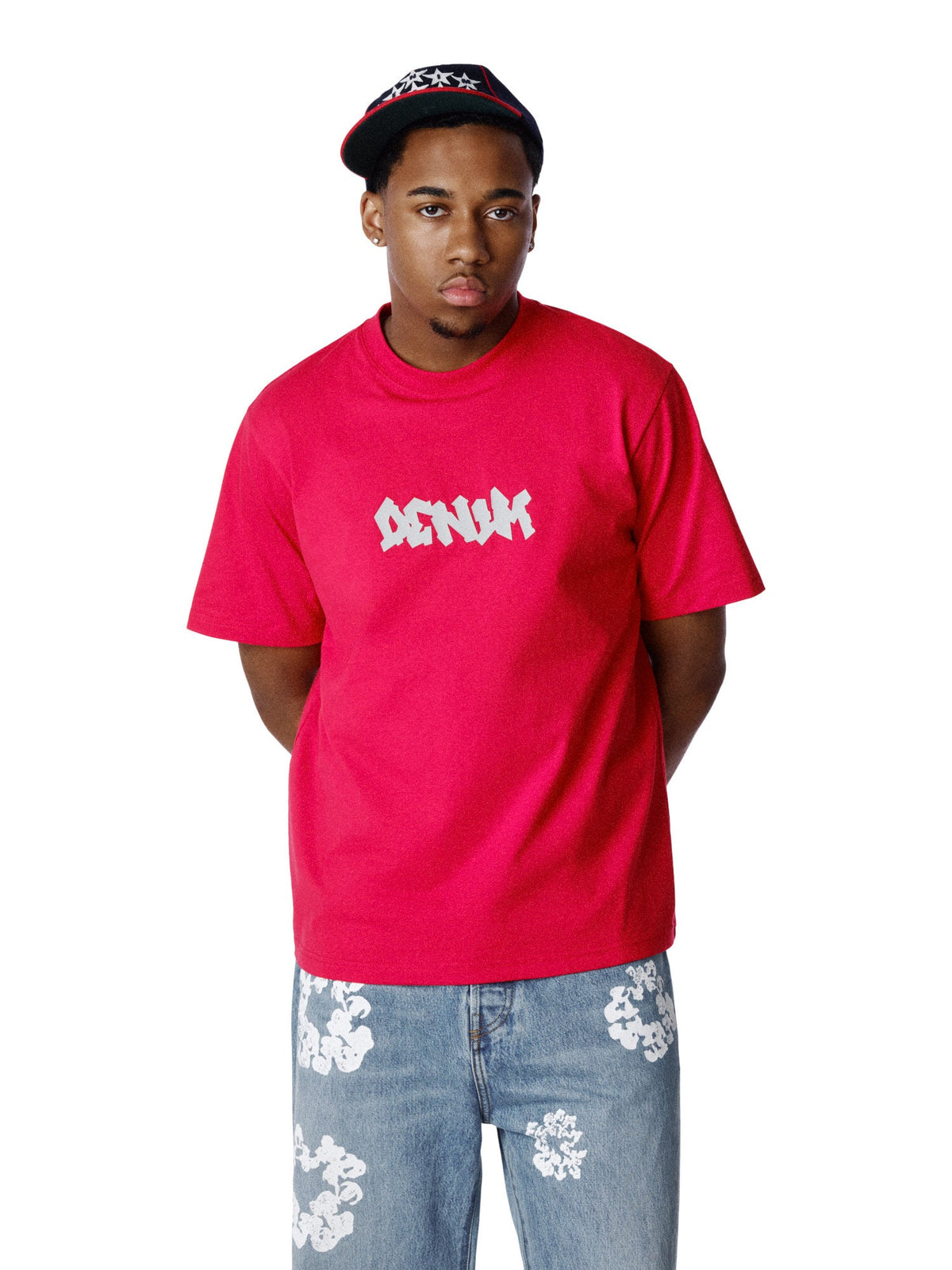 Denim Tears Handstyle Tee Red