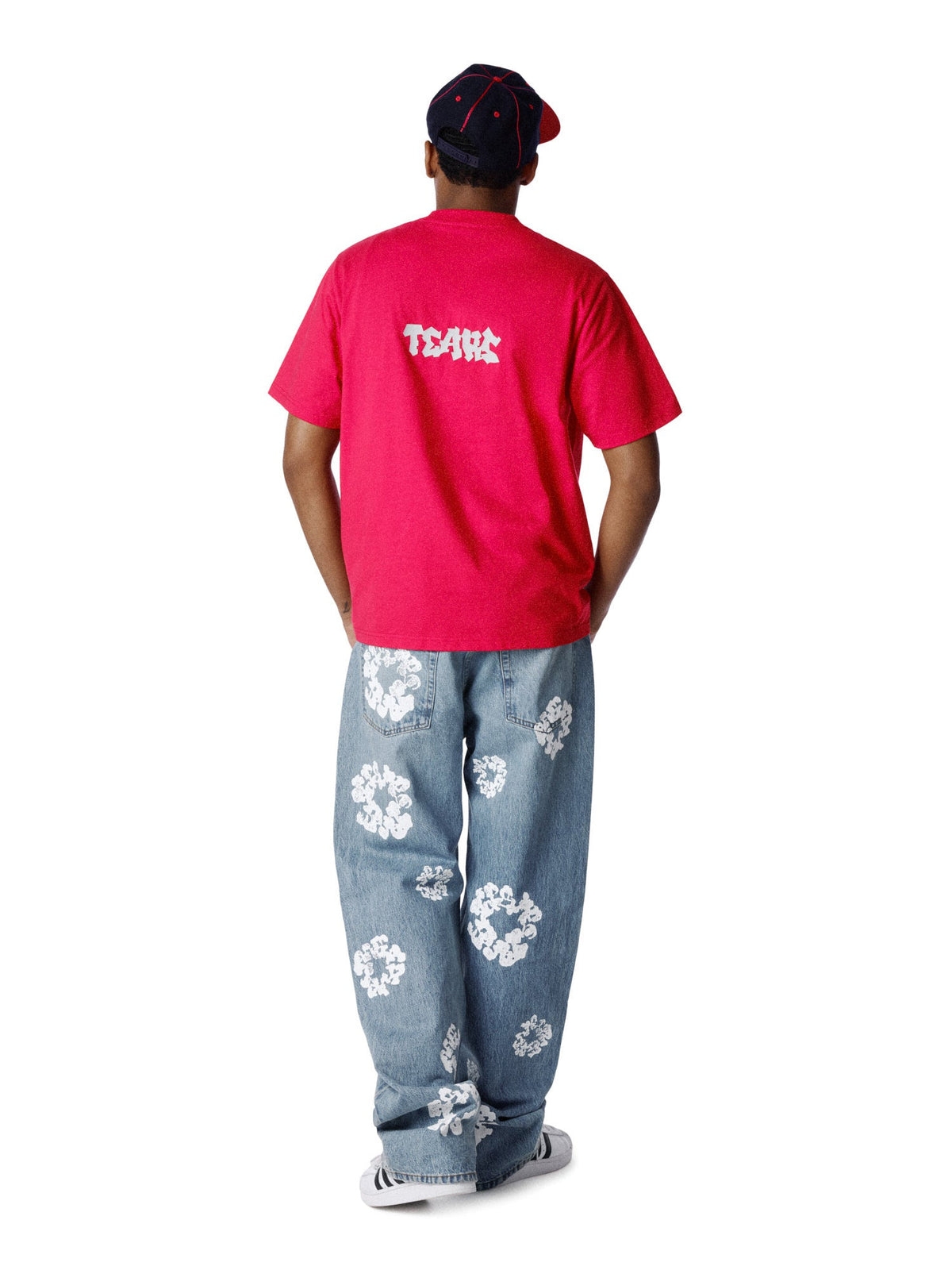 Denim Tears Handstyle Tee Red