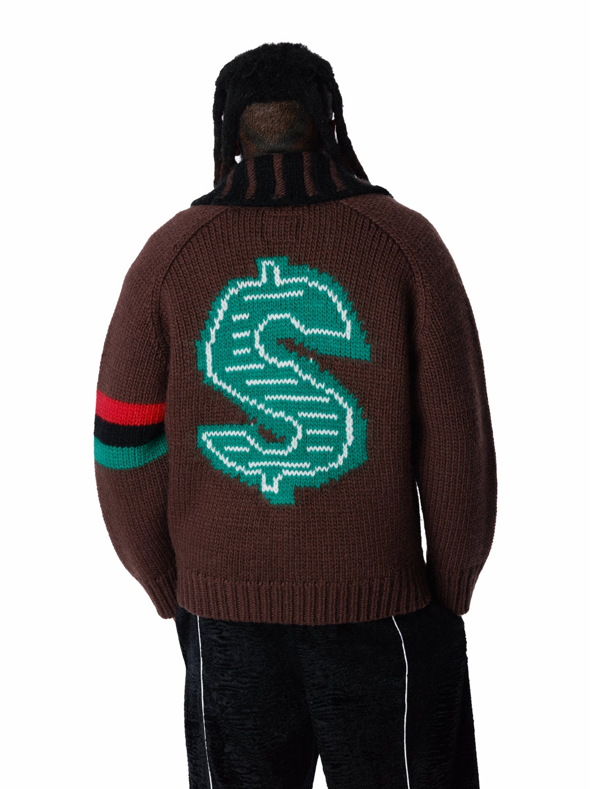 Denim Tears Billionaire Boys Club André Leon Talley Knit Zip Sweater