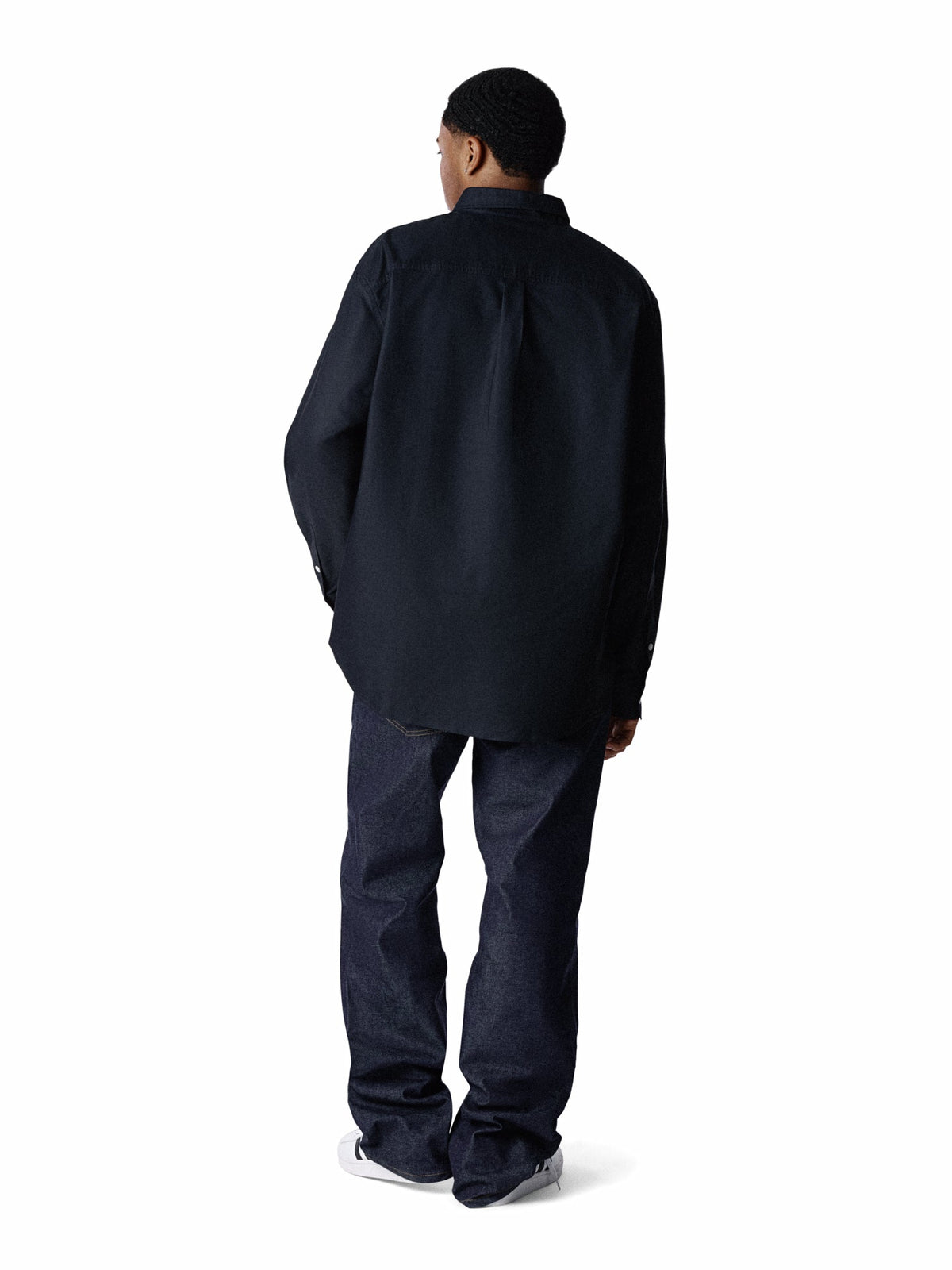 Denim Tears Peace Wreath Oxford Shirt Black