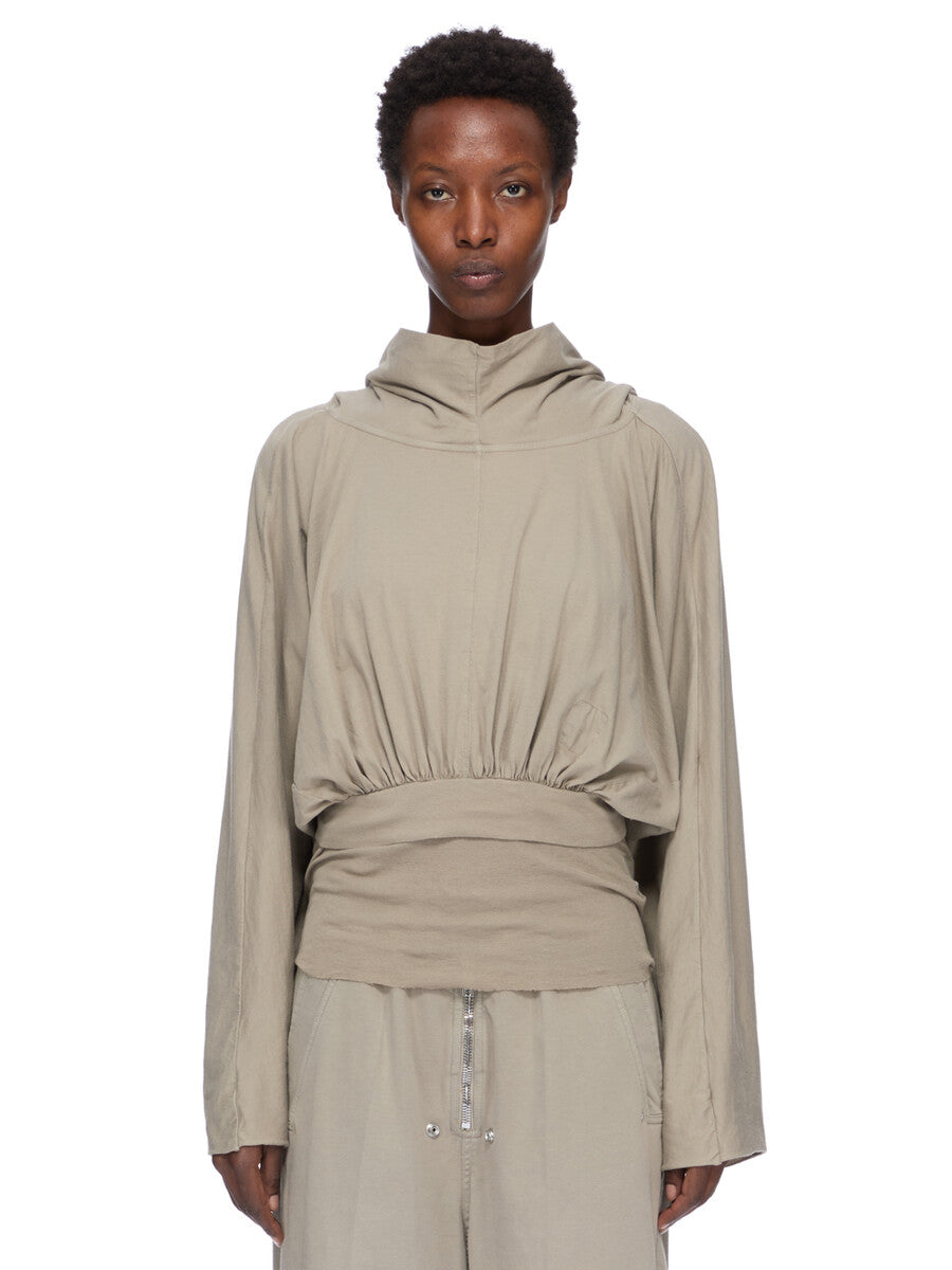 Rick Owens Cropped Hooded Top