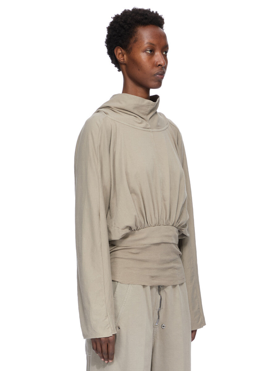 Rick Owens Cropped Hooded Top