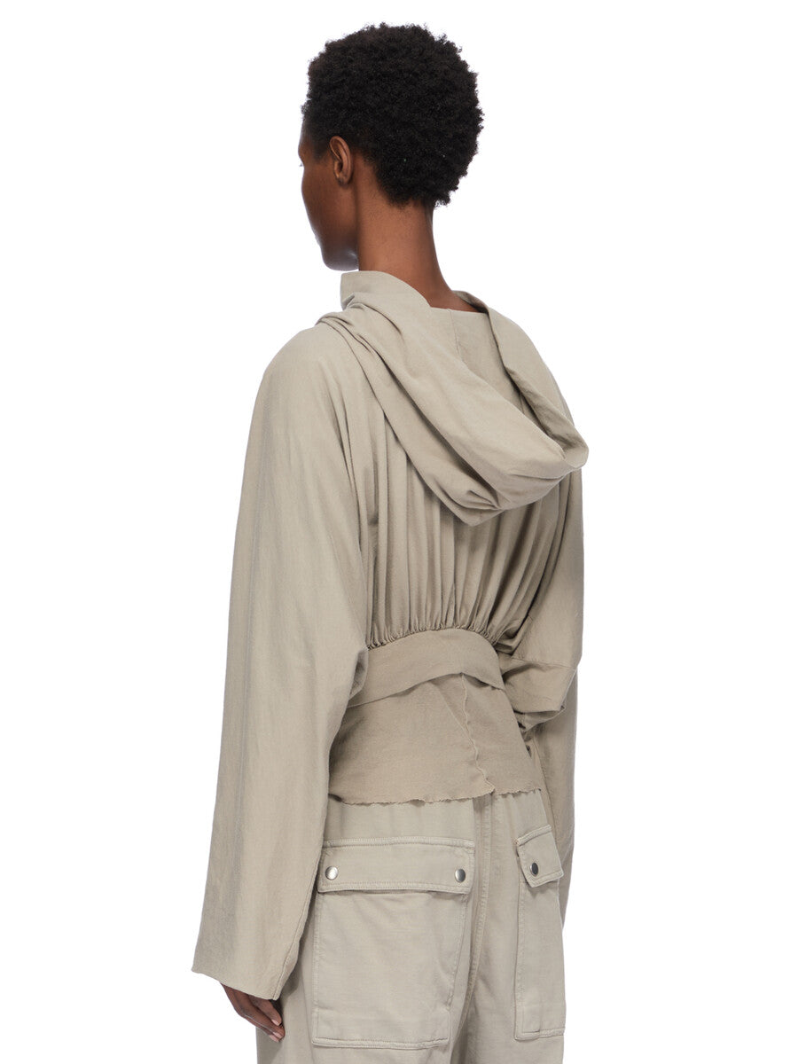 Rick Owens Cropped Hooded Top