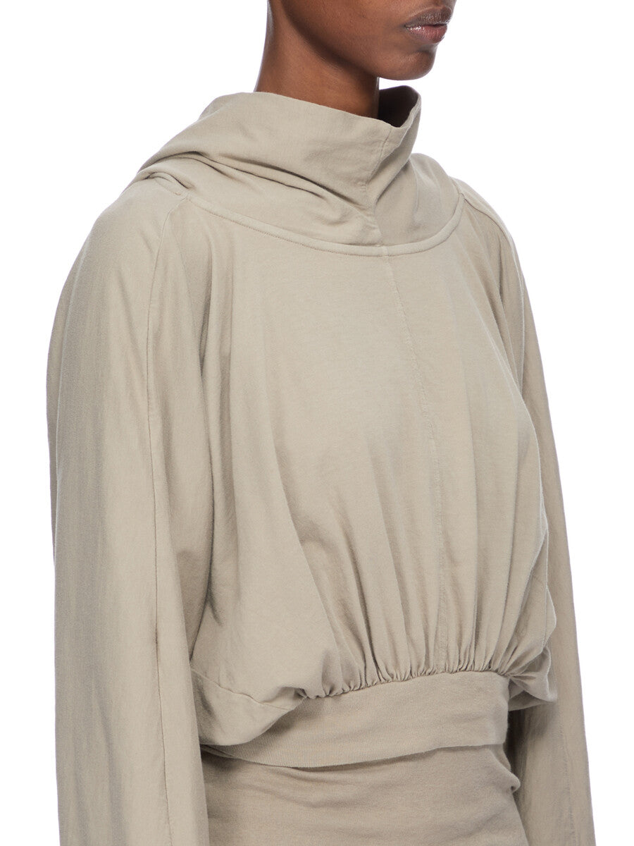 Rick Owens Cropped Hooded Top