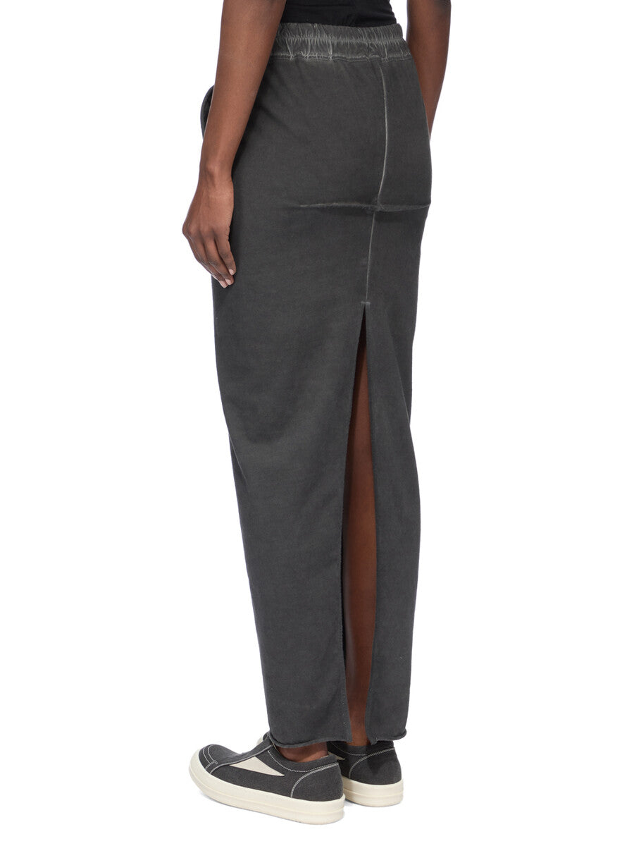 Rick Owens Pull On Sliced Pillar Skirt