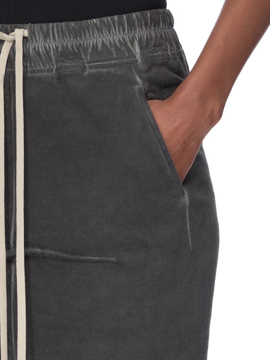Rick Owens Pull On Sliced Pillar Skirt