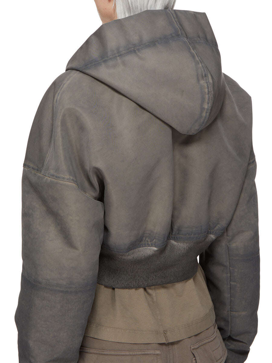 Rick Owens Hooded Cropped Flight