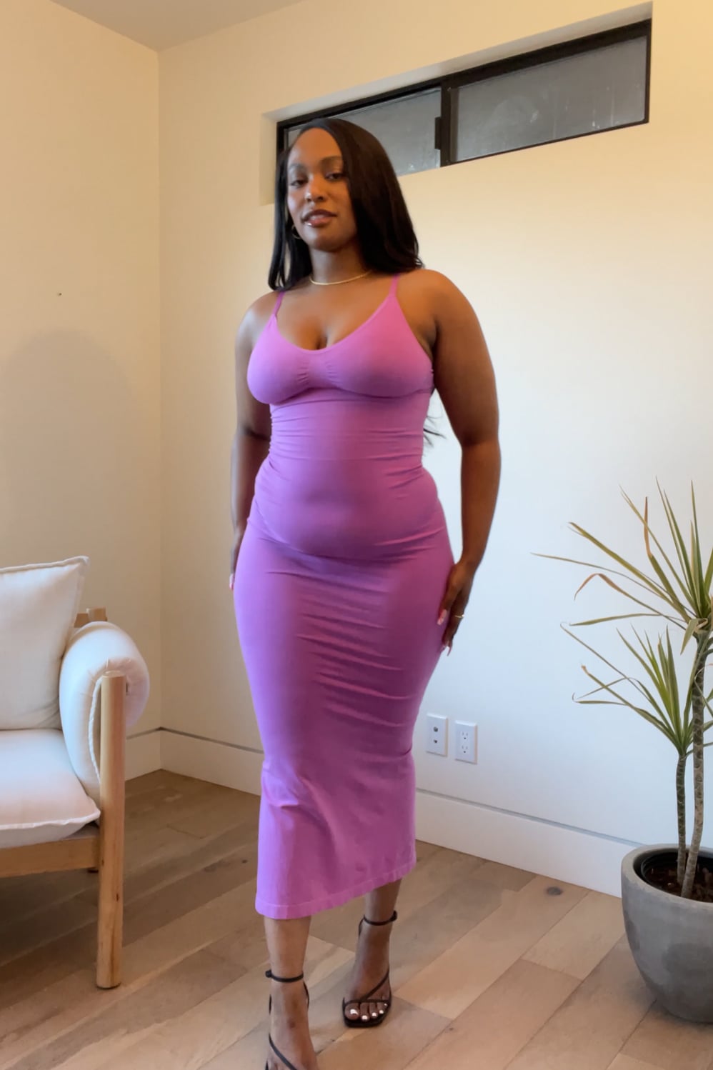 Fabletics Smooth As Hell Shaping Maxi Dress