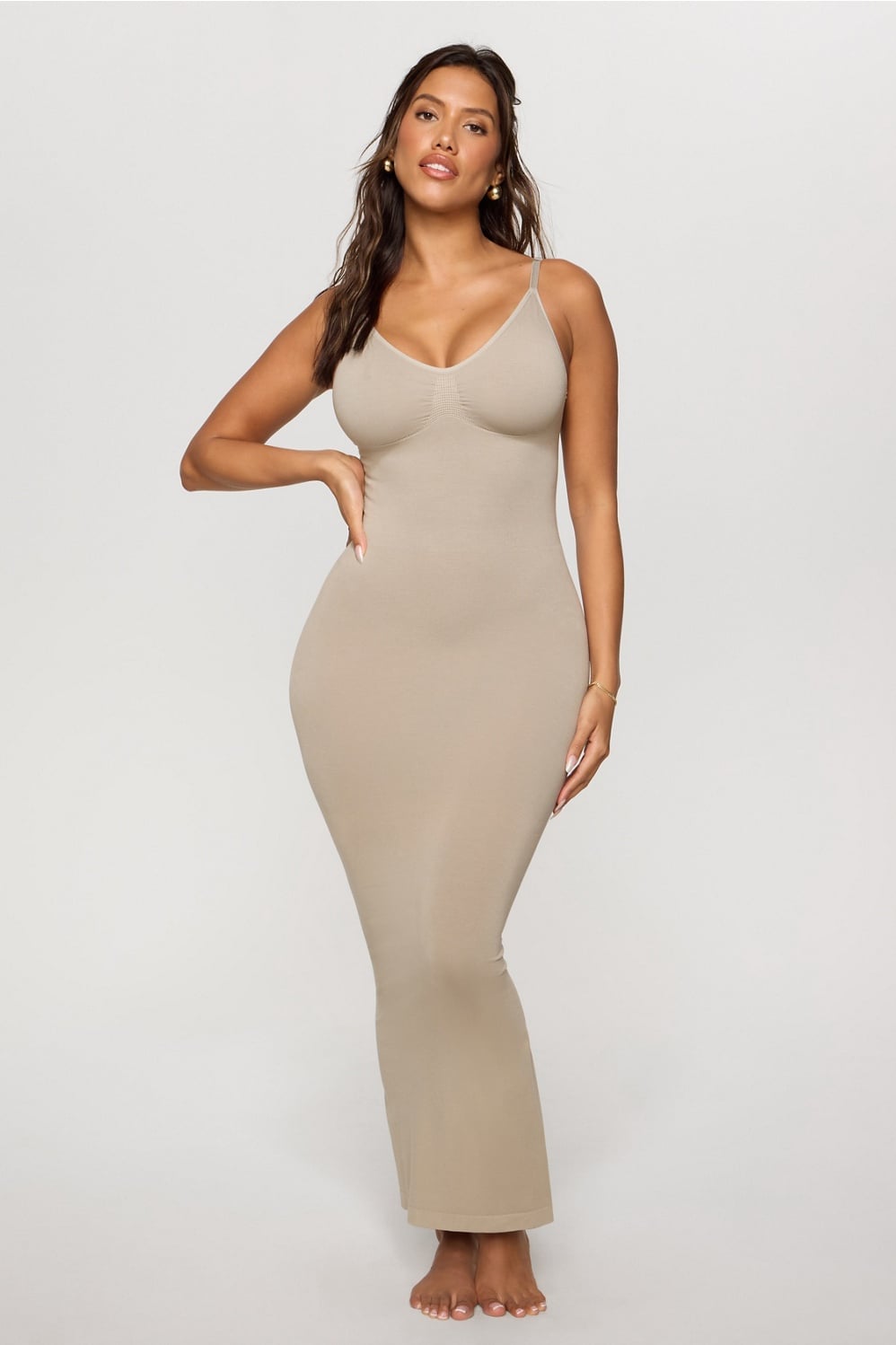 Fabletics Smooth As Hell Shaping Maxi Dress
