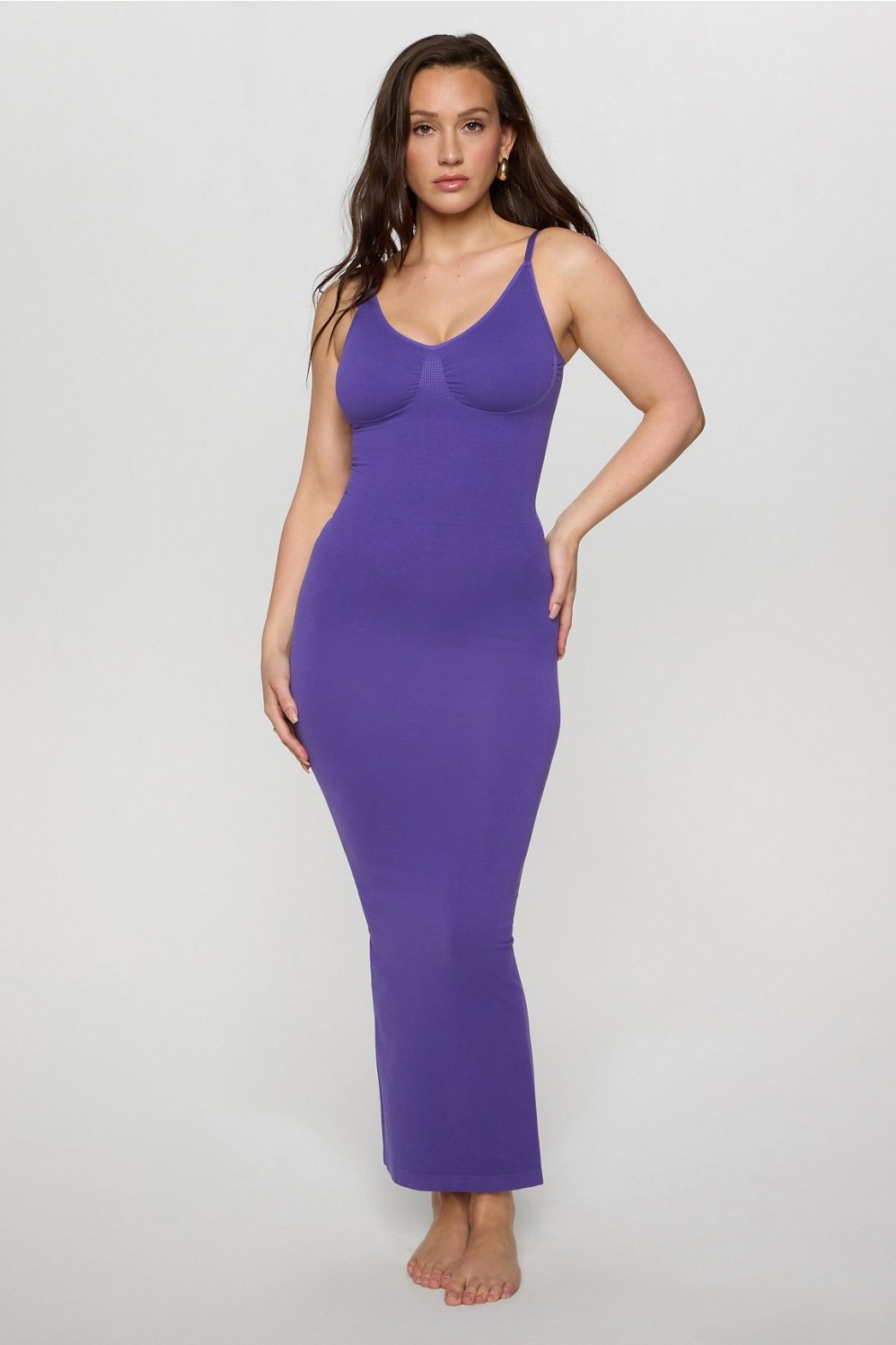 Fabletics Smooth As Hell Shaping Maxi Dress