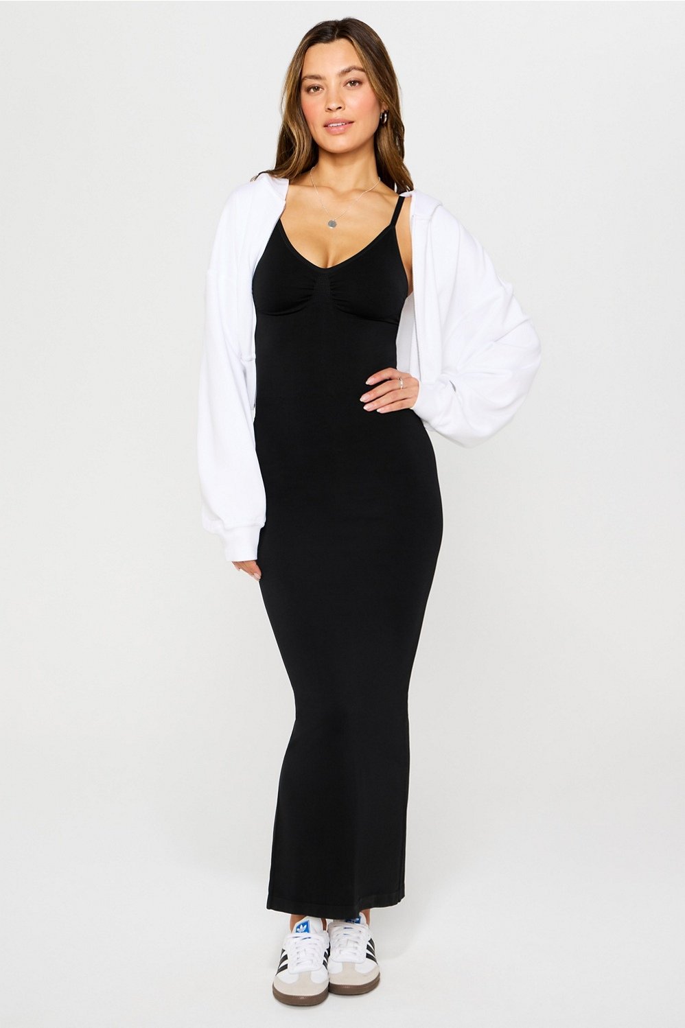 Fabletics Smooth As Hell Shaping Maxi Dress