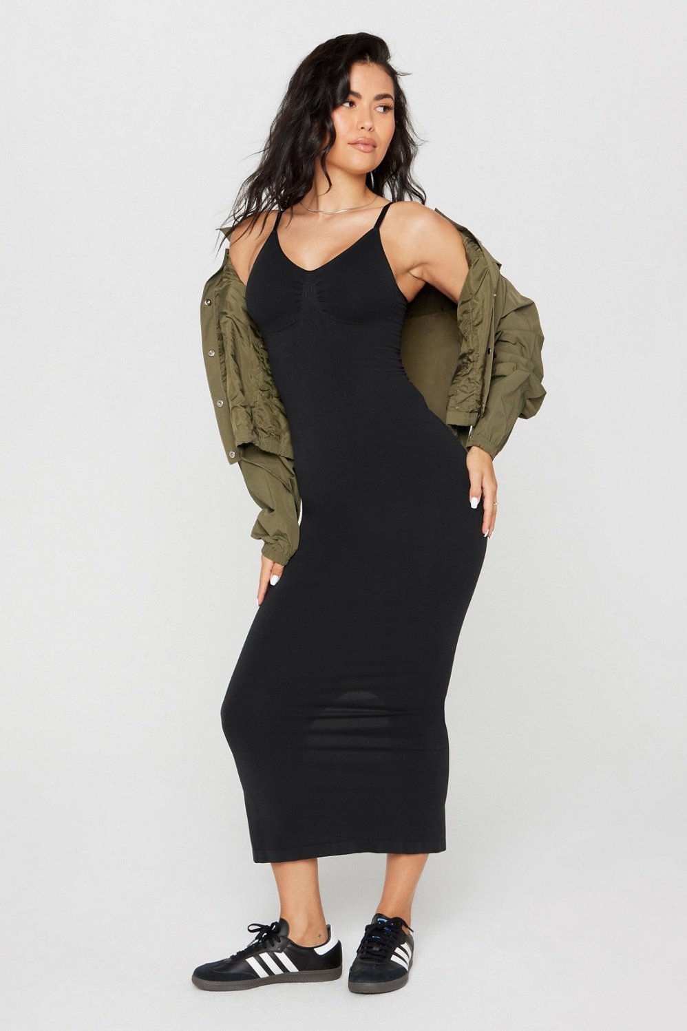 Fabletics Smooth As Hell Shaping Maxi Dress