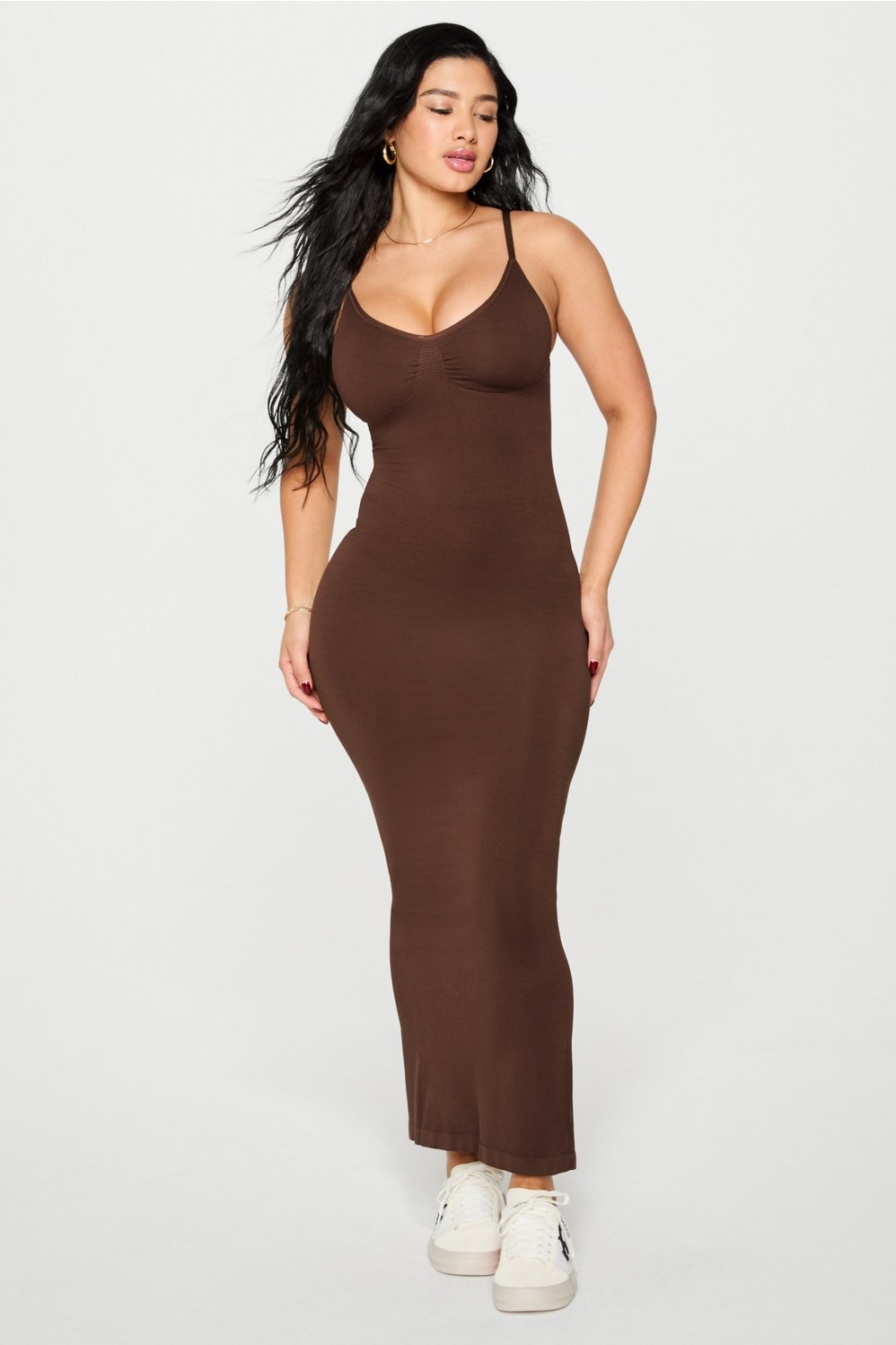 Fabletics Smooth As Hell Shaping Maxi Dress