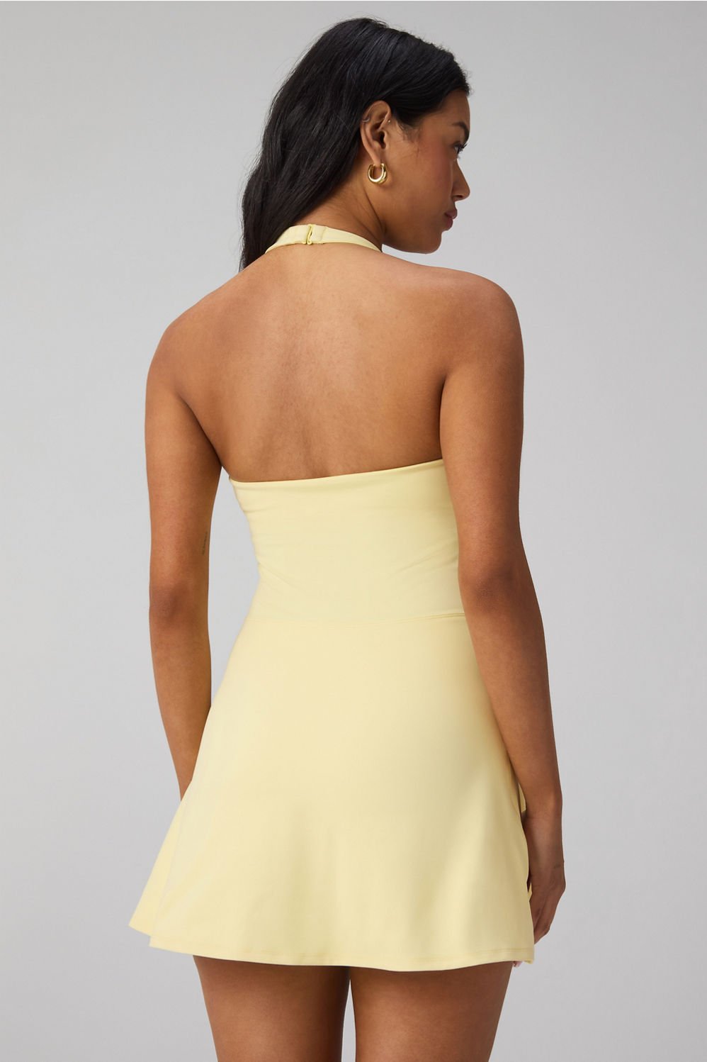 Fabletics PureLuxe Halter Ultra Mini Dress