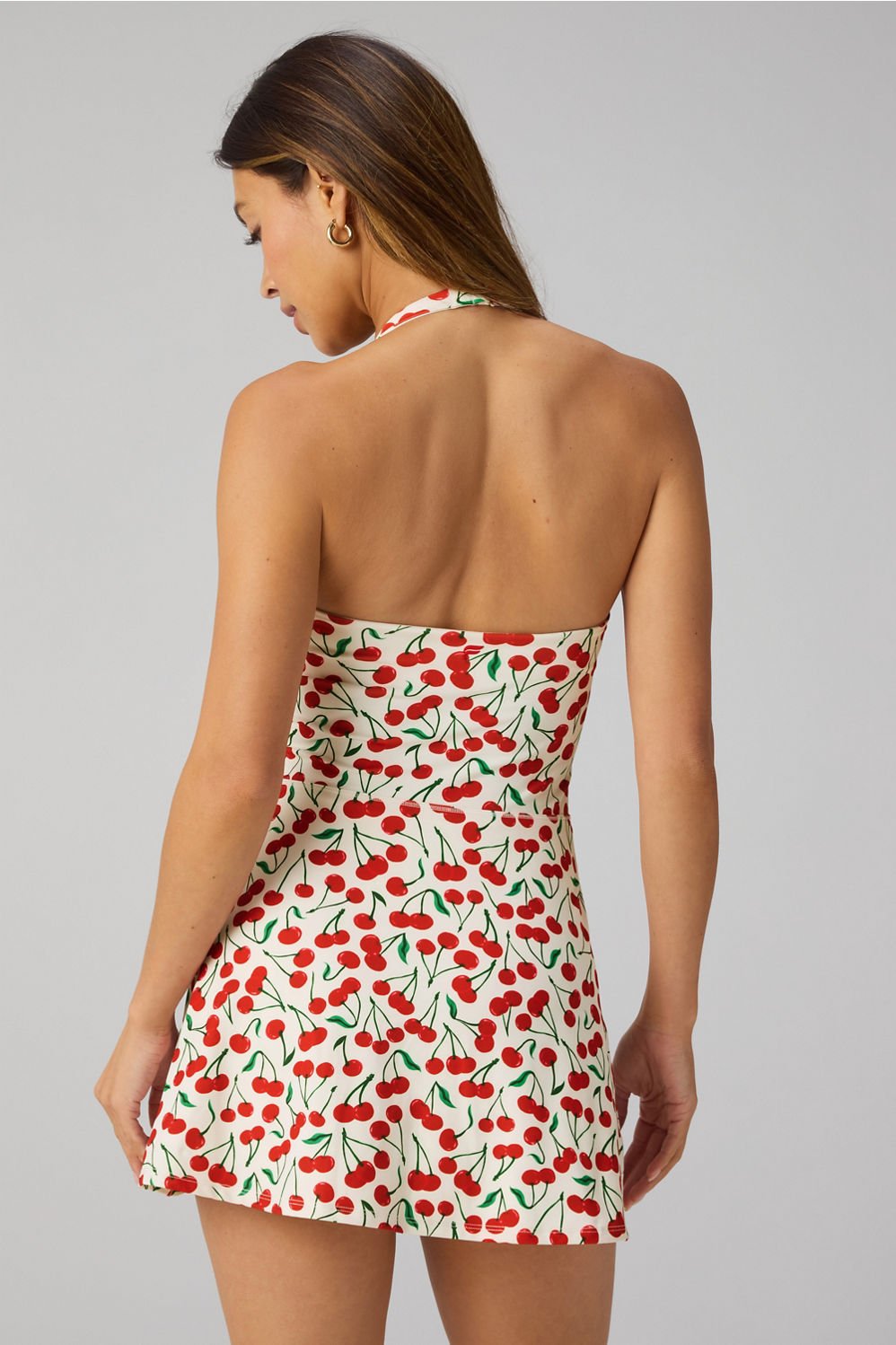 Fabletics PureLuxe Halter Ultra Mini Dress