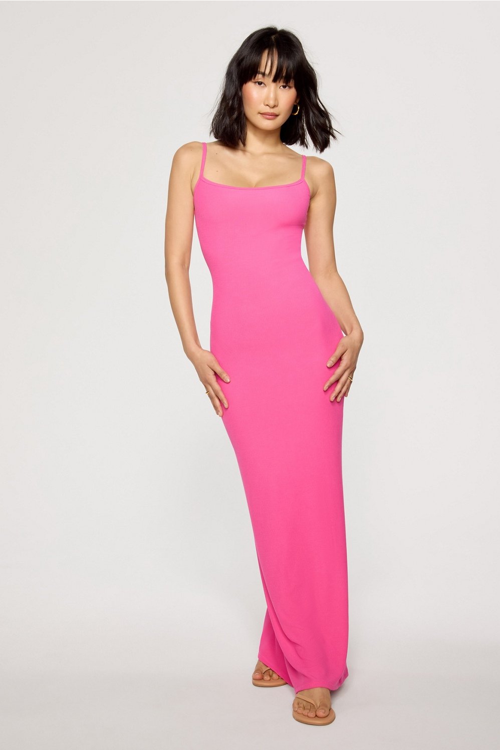 Fabletics Soft Rib Maxi Dress