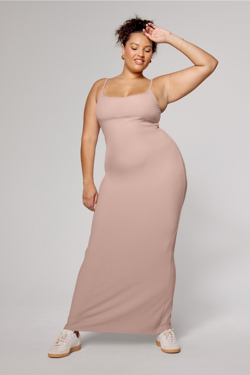 Fabletics Soft Rib Maxi Dress
