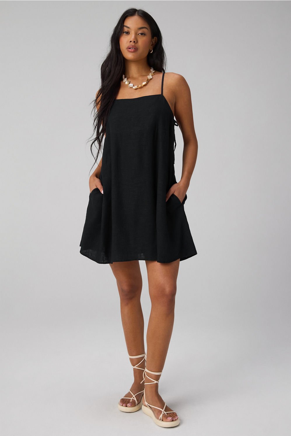 Fabletics Lifestyle Linen Shift Dress