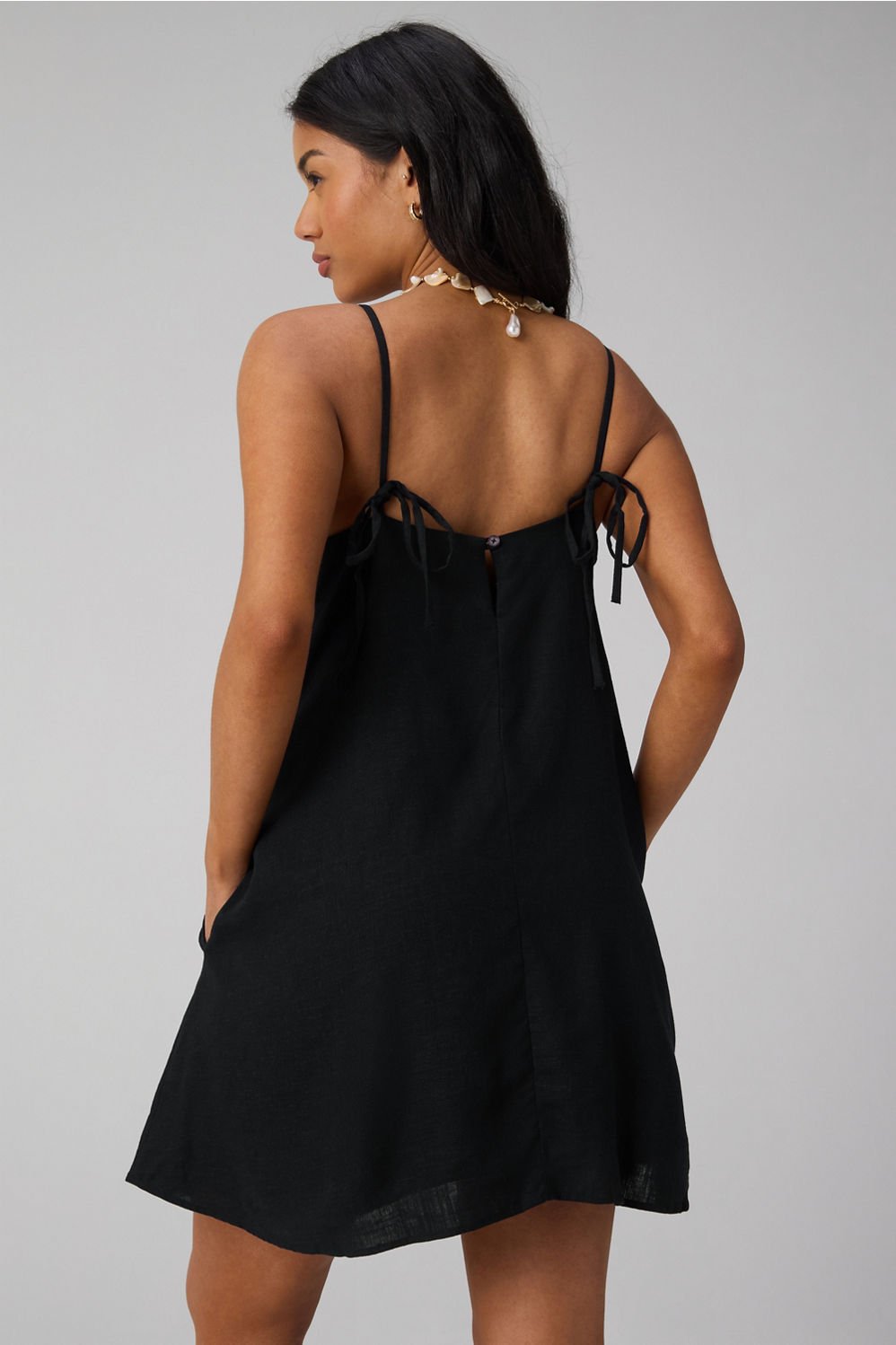 Fabletics Lifestyle Linen Shift Dress