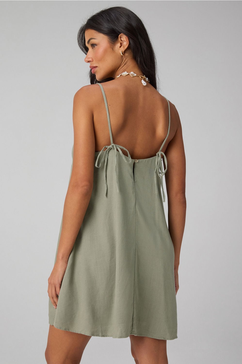 Fabletics Lifestyle Linen Shift Dress