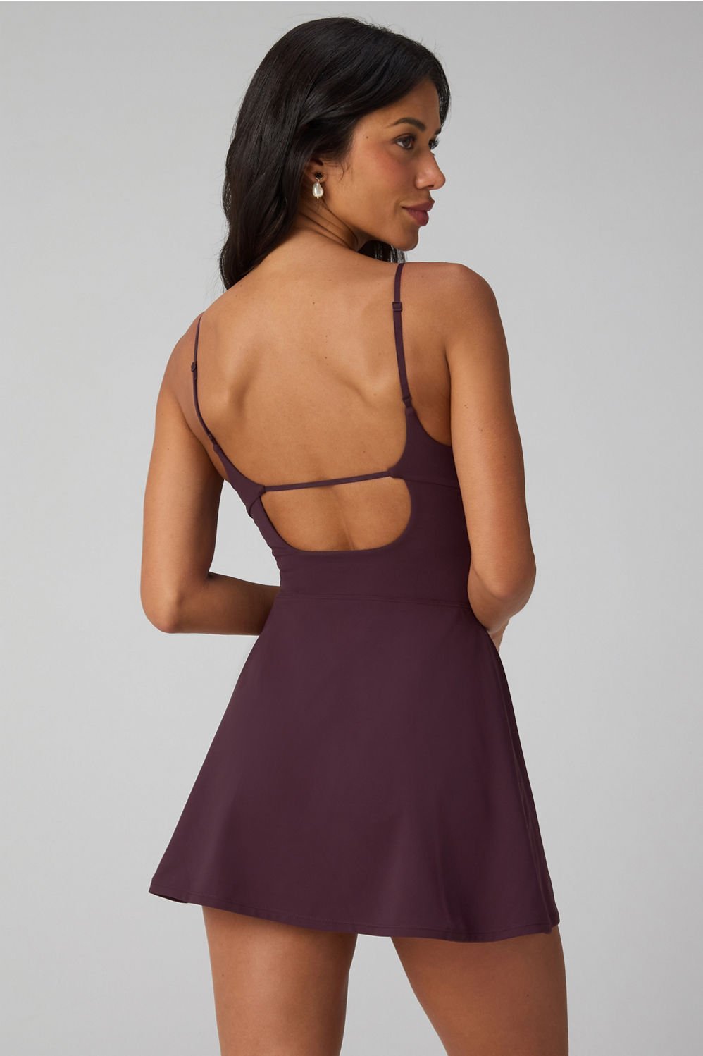 Fabletics PureLuxe Ruched Ultra Mini Dress