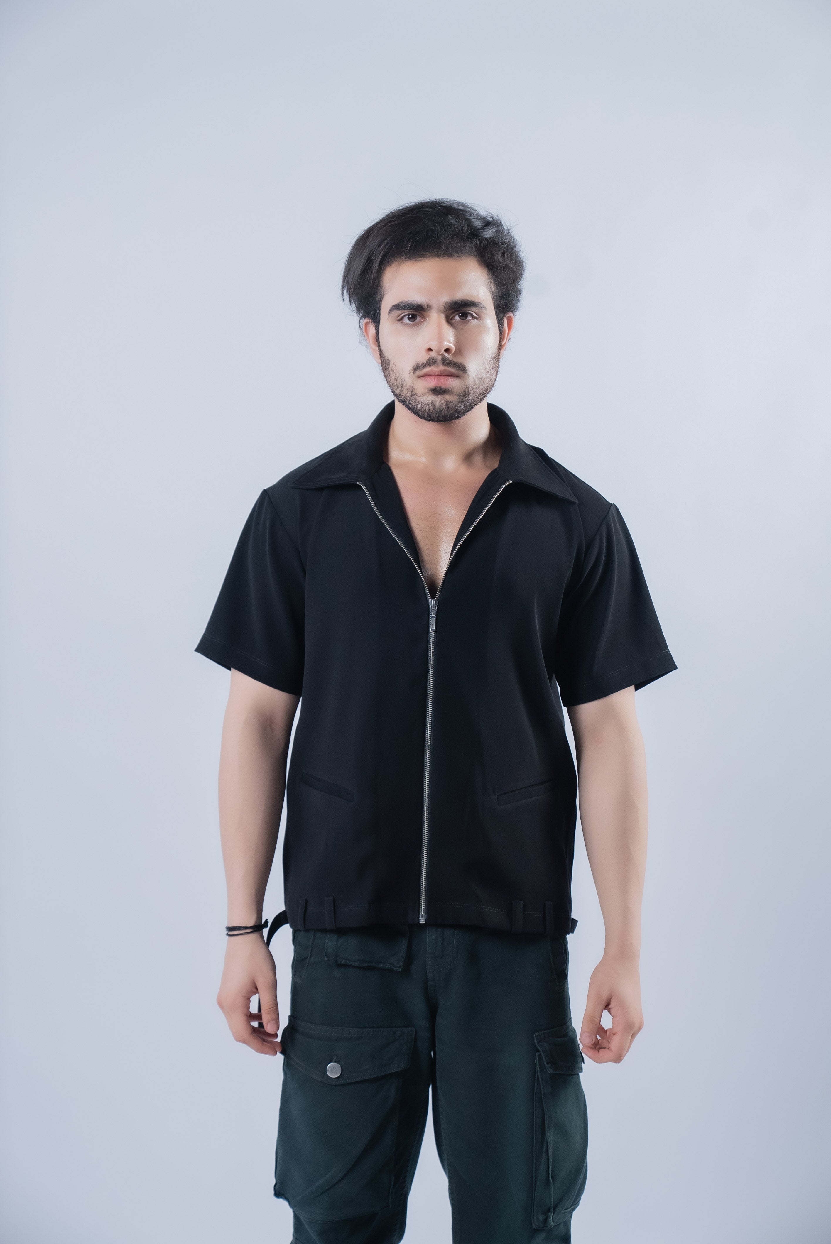 BELTED SHACKET