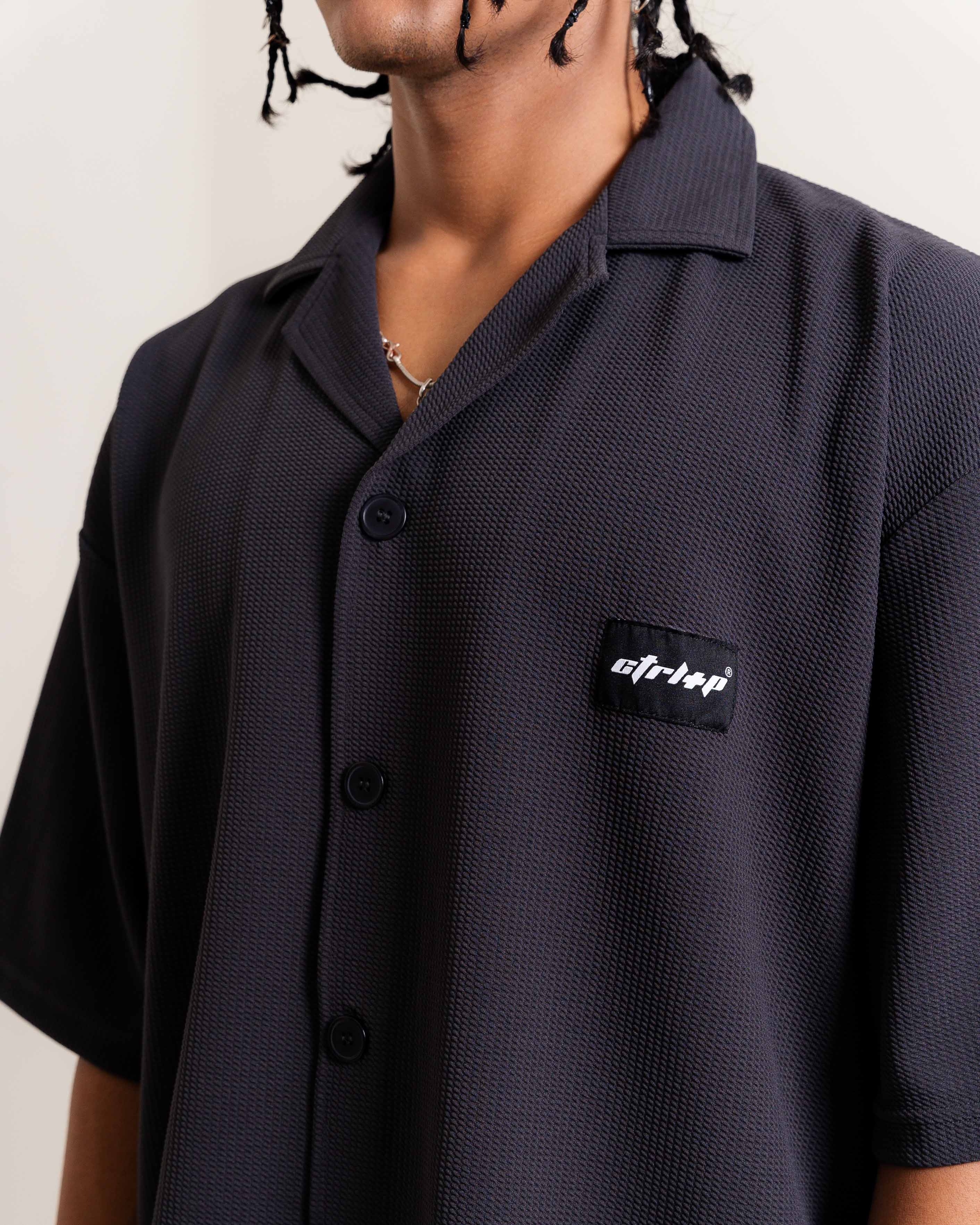 WAFFLE GREY CO-ORD SET