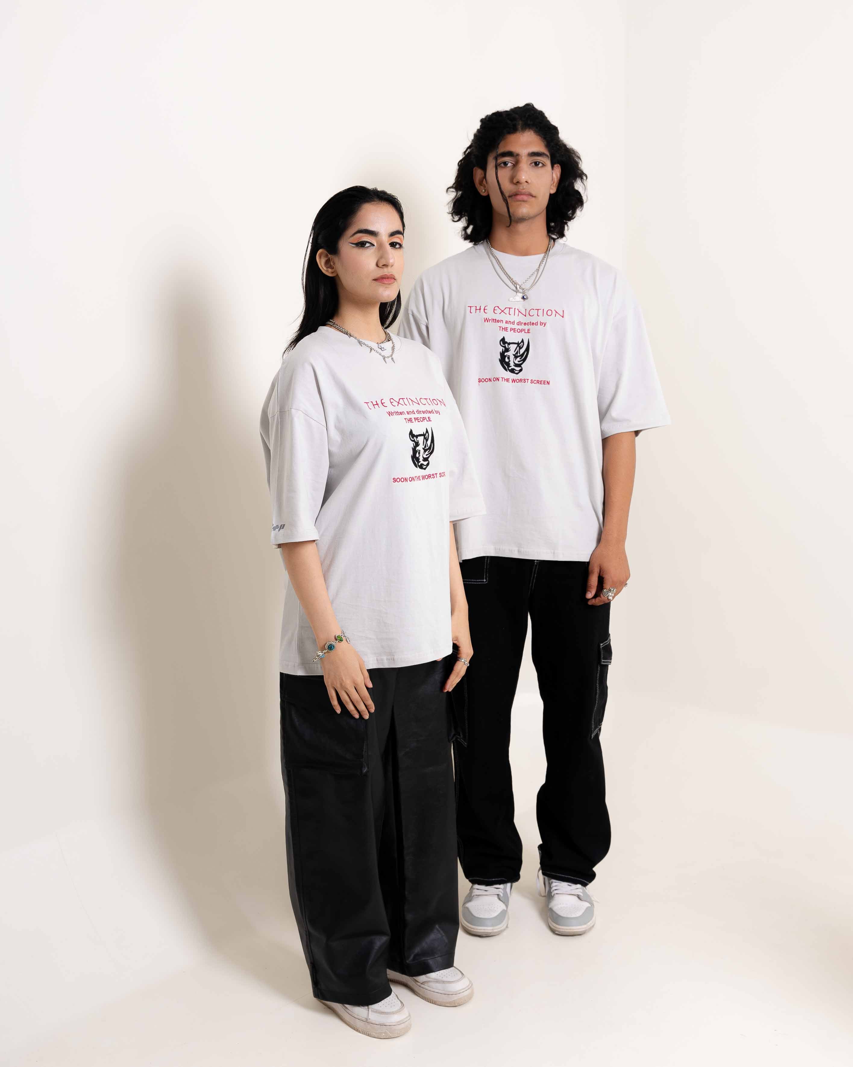 Ctrl+P Rhino T Shirt, worn view