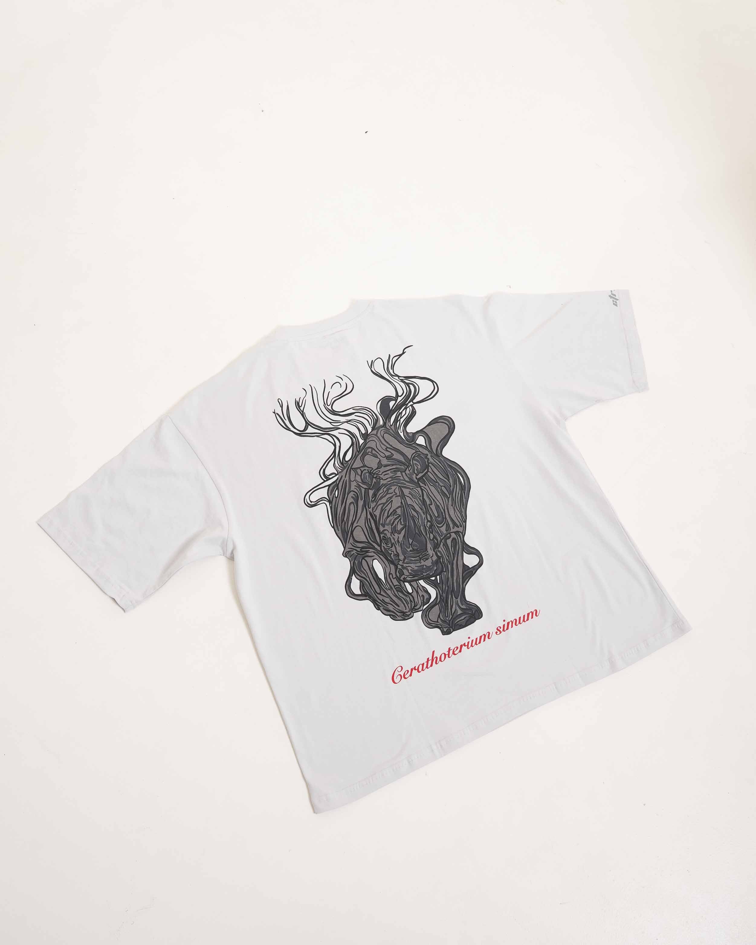 Ctrl+P Rhino T Shirt, detail 1 view