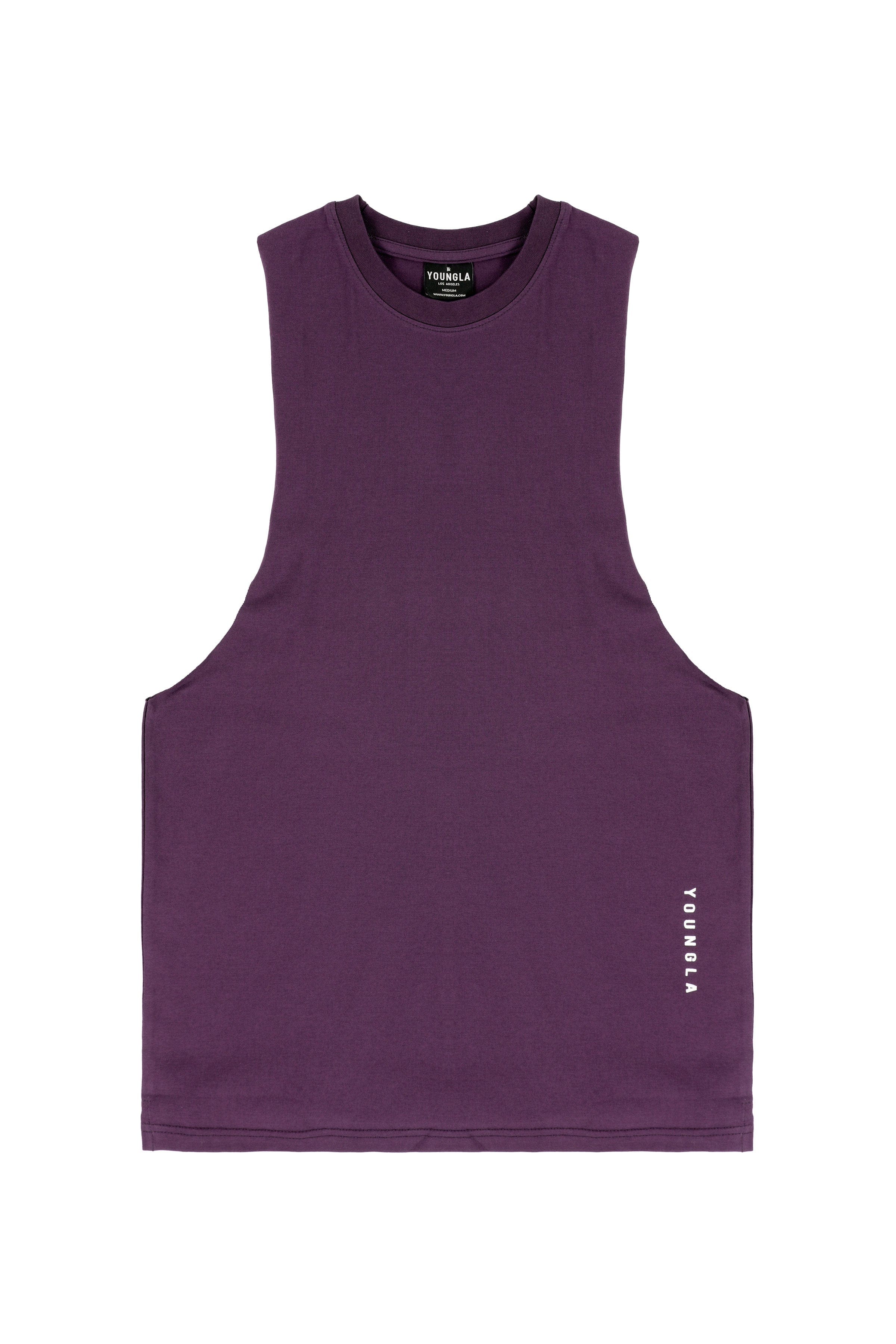 YoungLA 317 Delt Tanks Purple