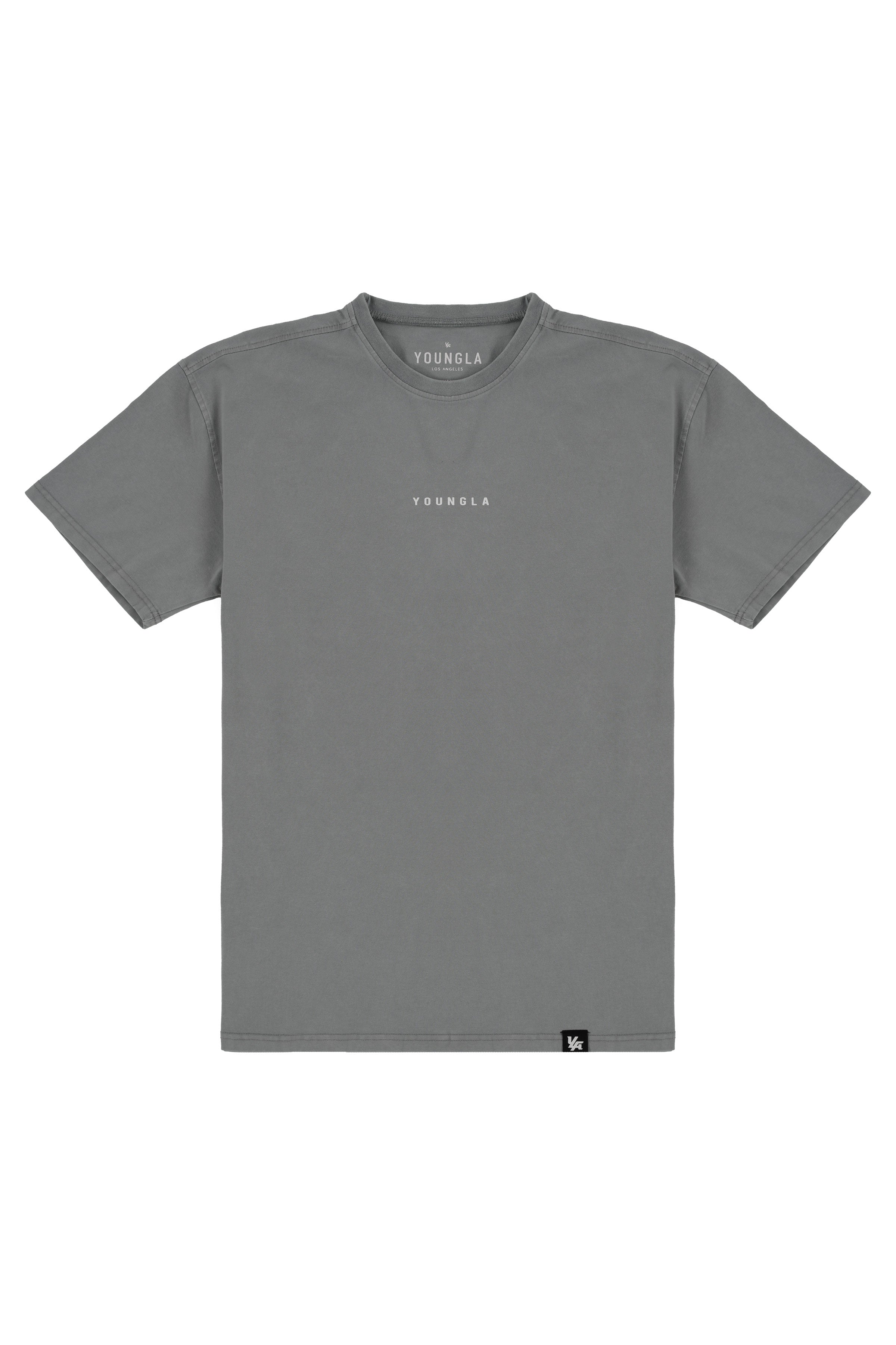YoungLA 401 Essential Jacked Tees Grey Wash
