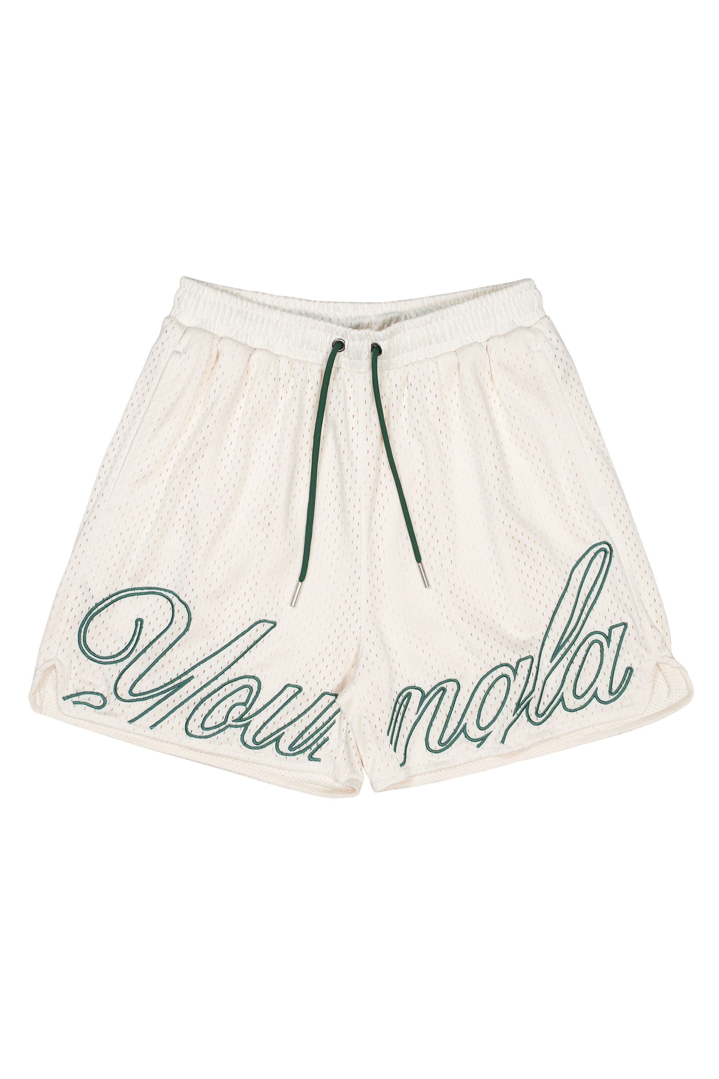 YoungLA 155 Championship Shorts Off-White