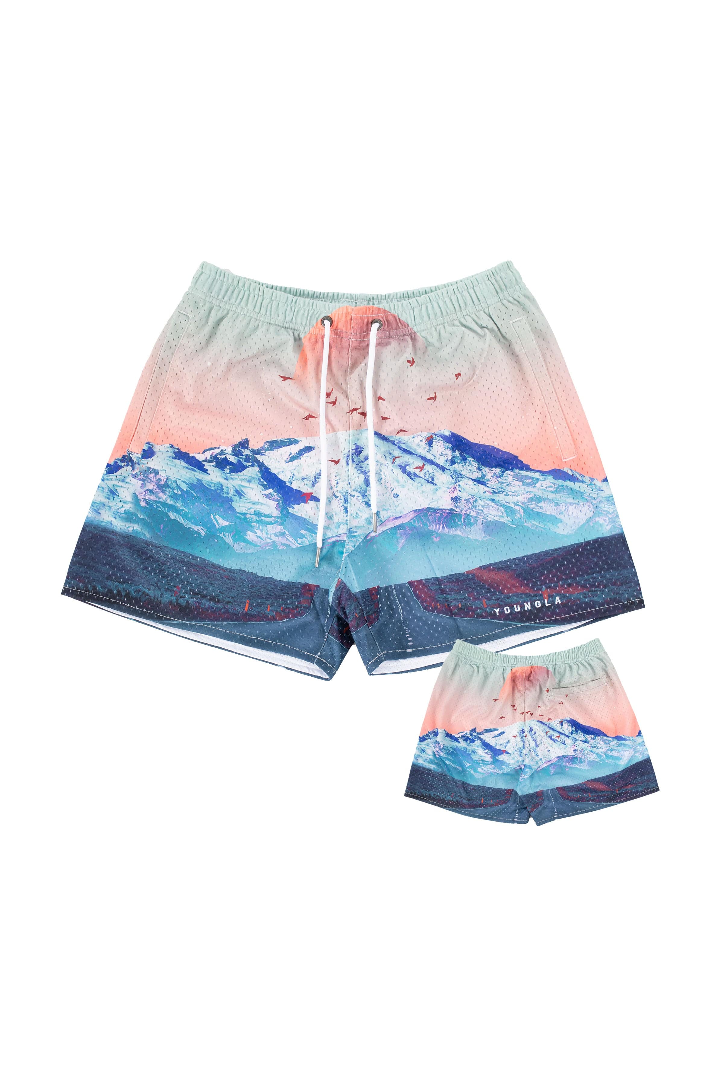YoungLA 150 After Party Shorts Mystic Mountains