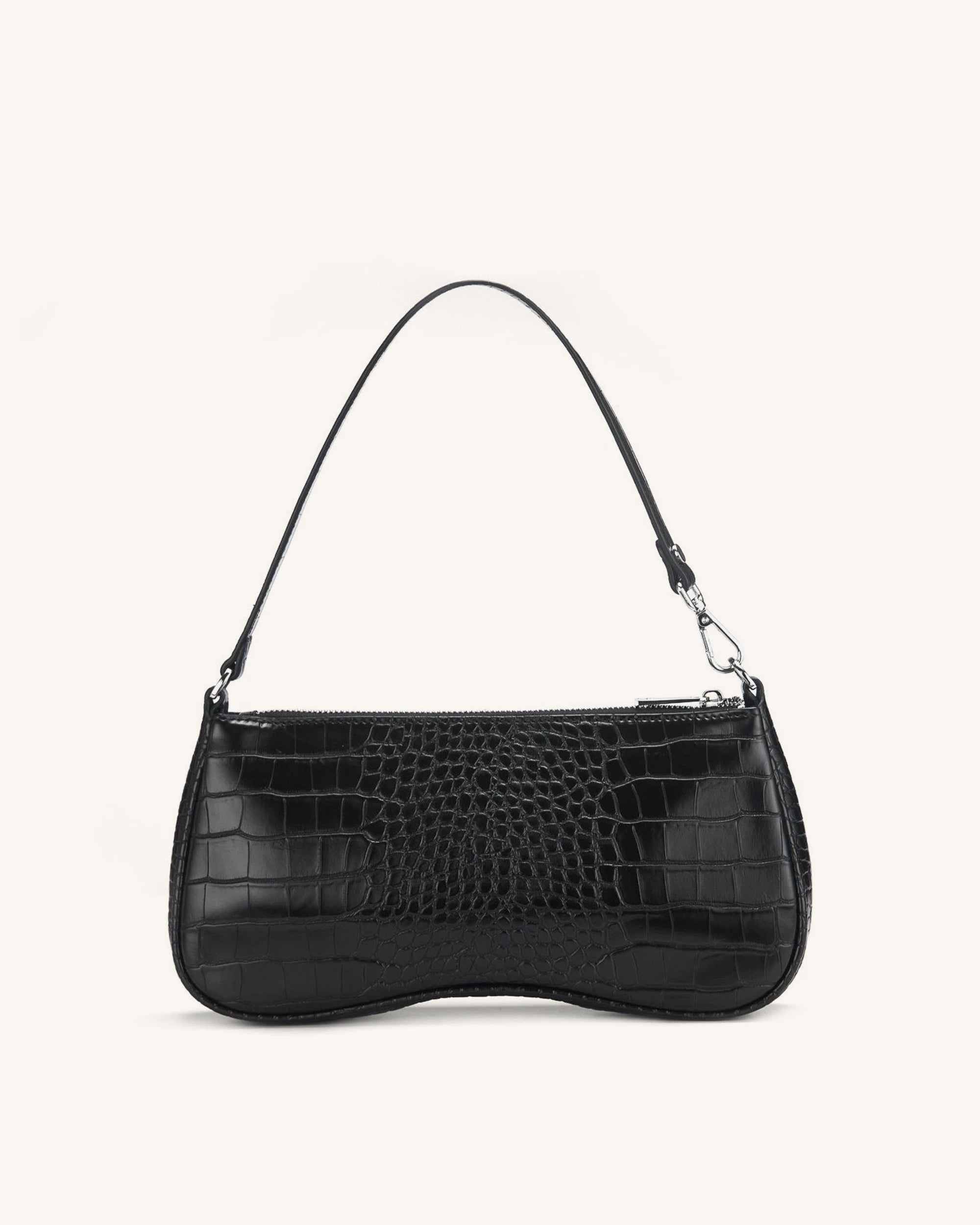 Jw Pei Eva Shoulder Handbag Black Croc