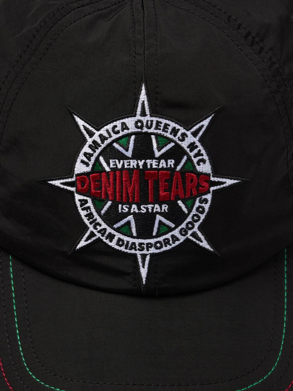 Denim Tears DT Star Cap Black