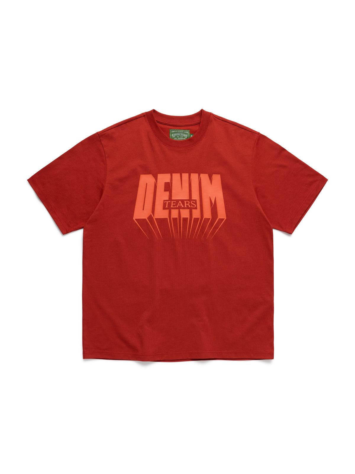Denim Tears Time Tee Red