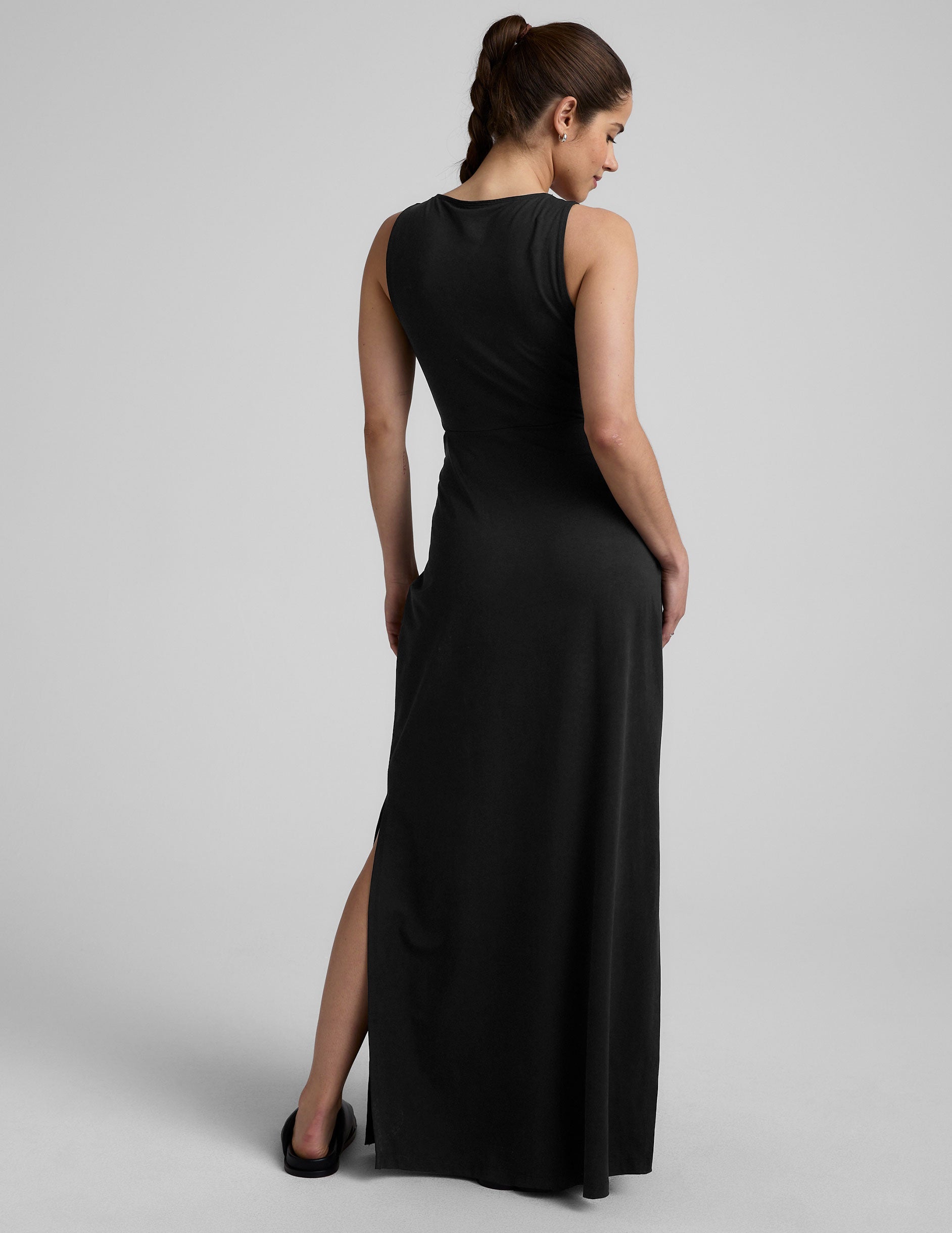 Beyond Yoga Maxi Around The World Front Twist Dress Women's