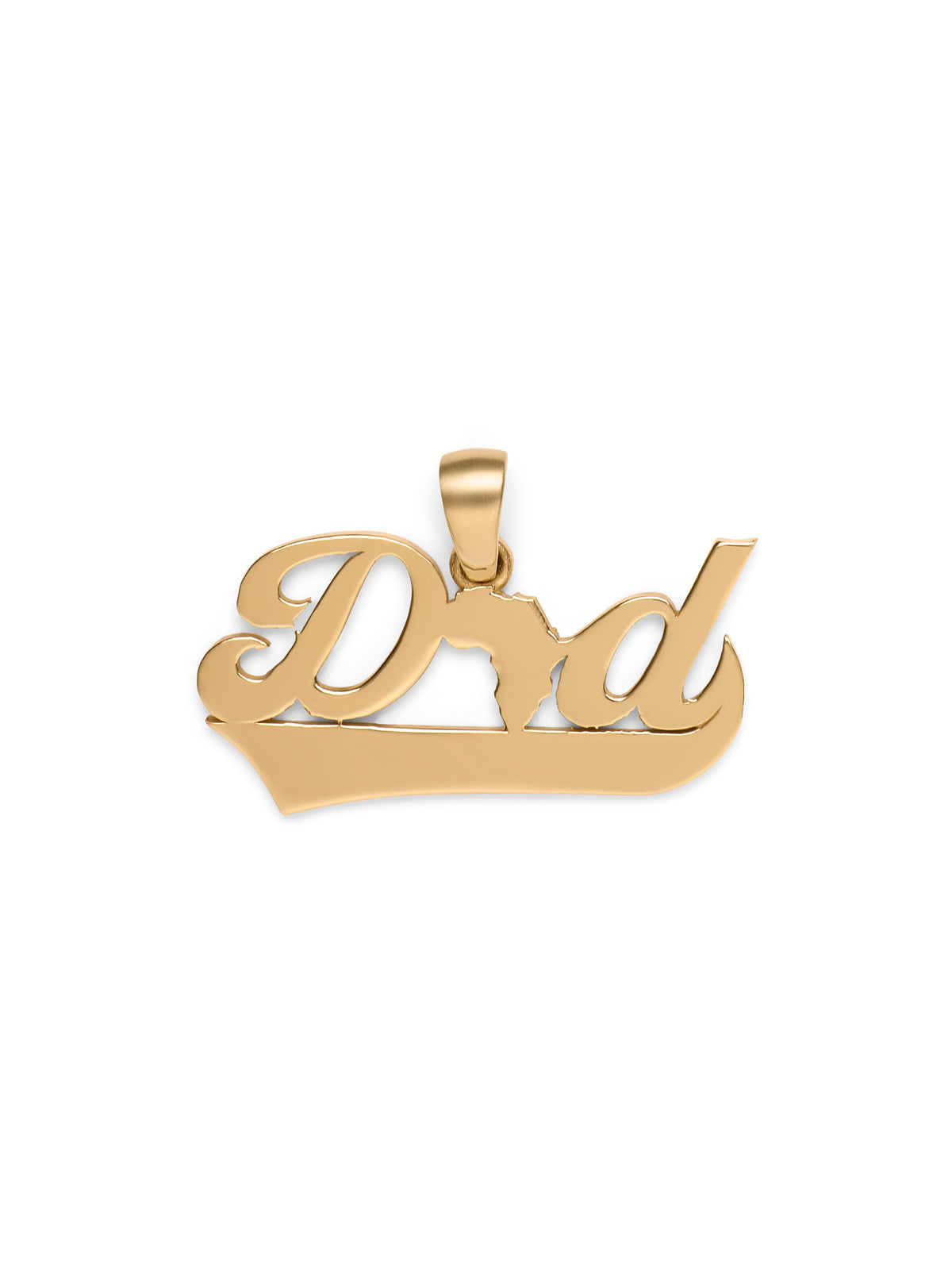 Denim Tears Dad Pendant Gold