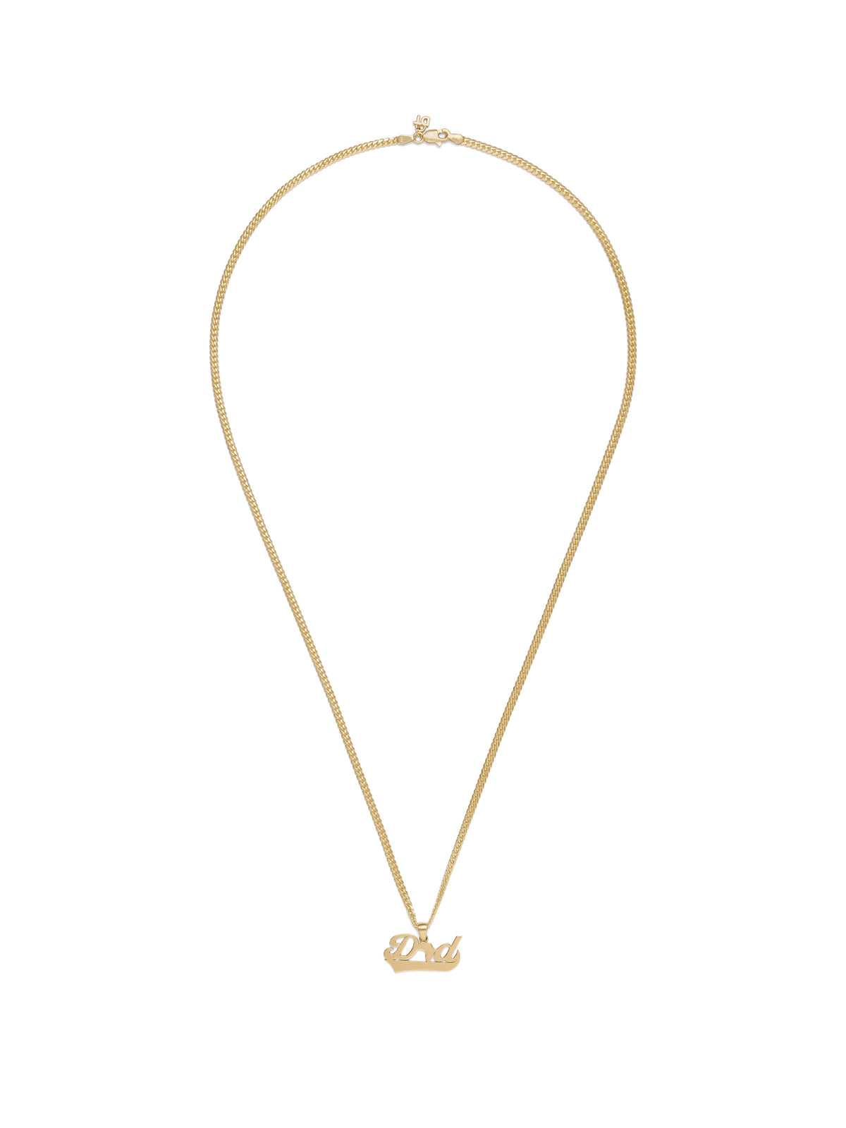 Denim Tears Dad Pendant Gold