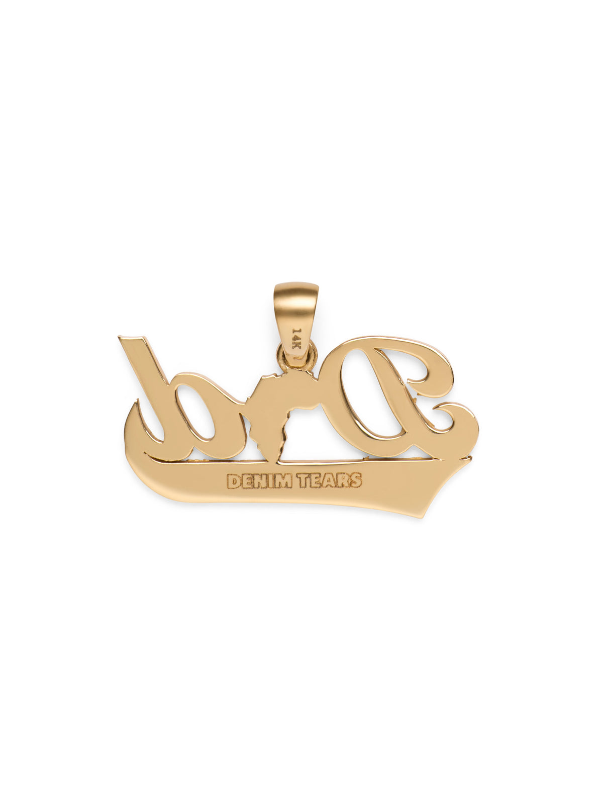 Denim Tears Dad Pendant Gold