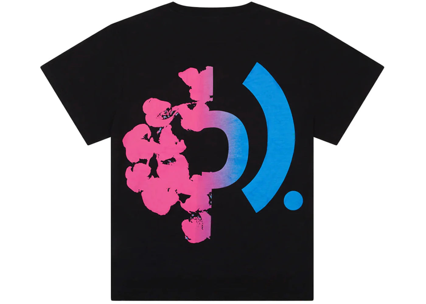 denim tears bstroy tears crown made of cotton tee black