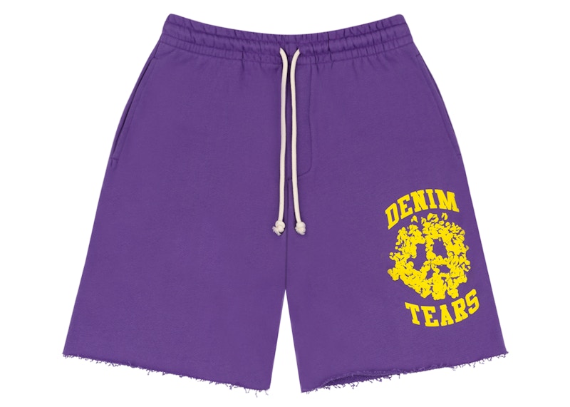 Denim Tears Denim University Sweat Shorts Purple