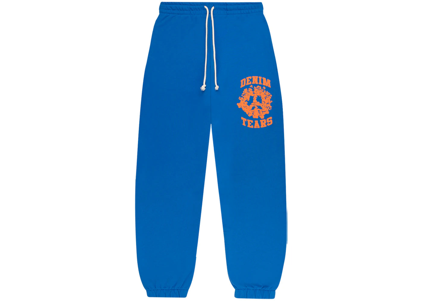 denim tears denim university sweatpants royal blue