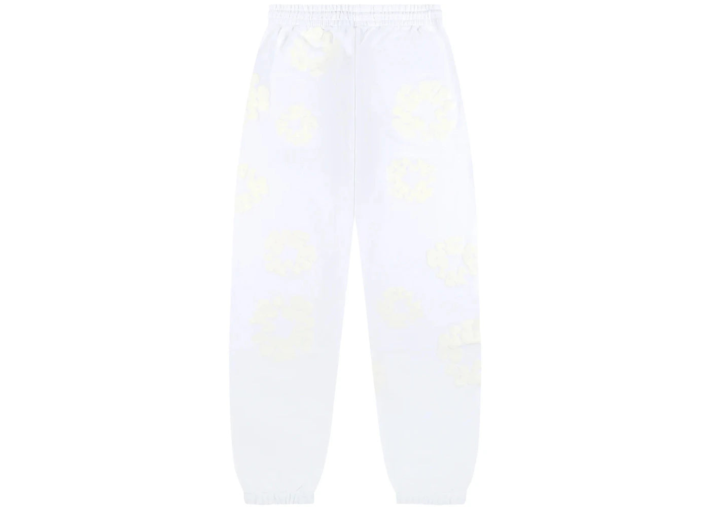 denim tears mono cotton wreath sweatpants white