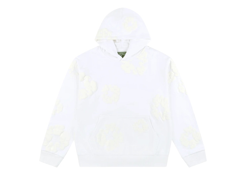 Denim Tears Mono Cotton Wreath Sweatshirt White