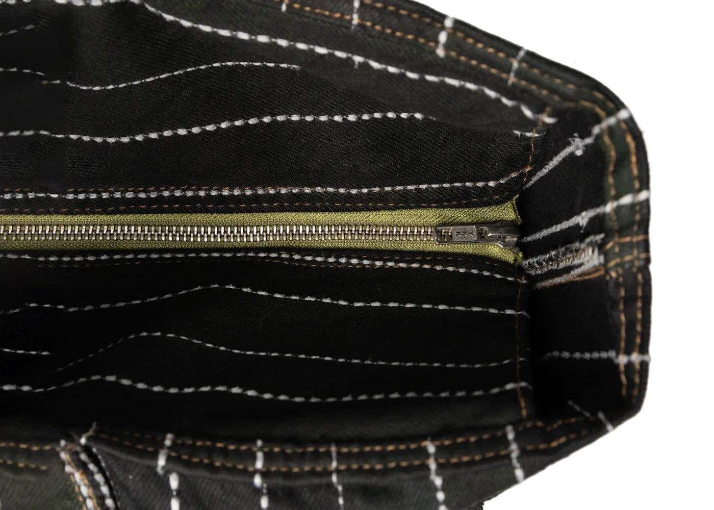 Denim Tears Peace Patchwork Tote Black