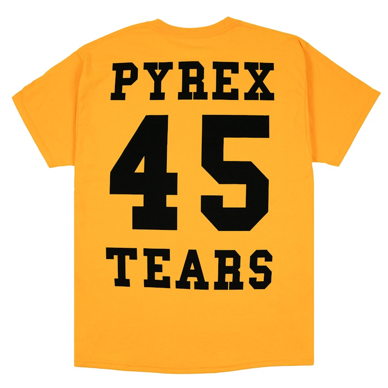 Denim Tears Pyrex Tears T-Shirt Yellow